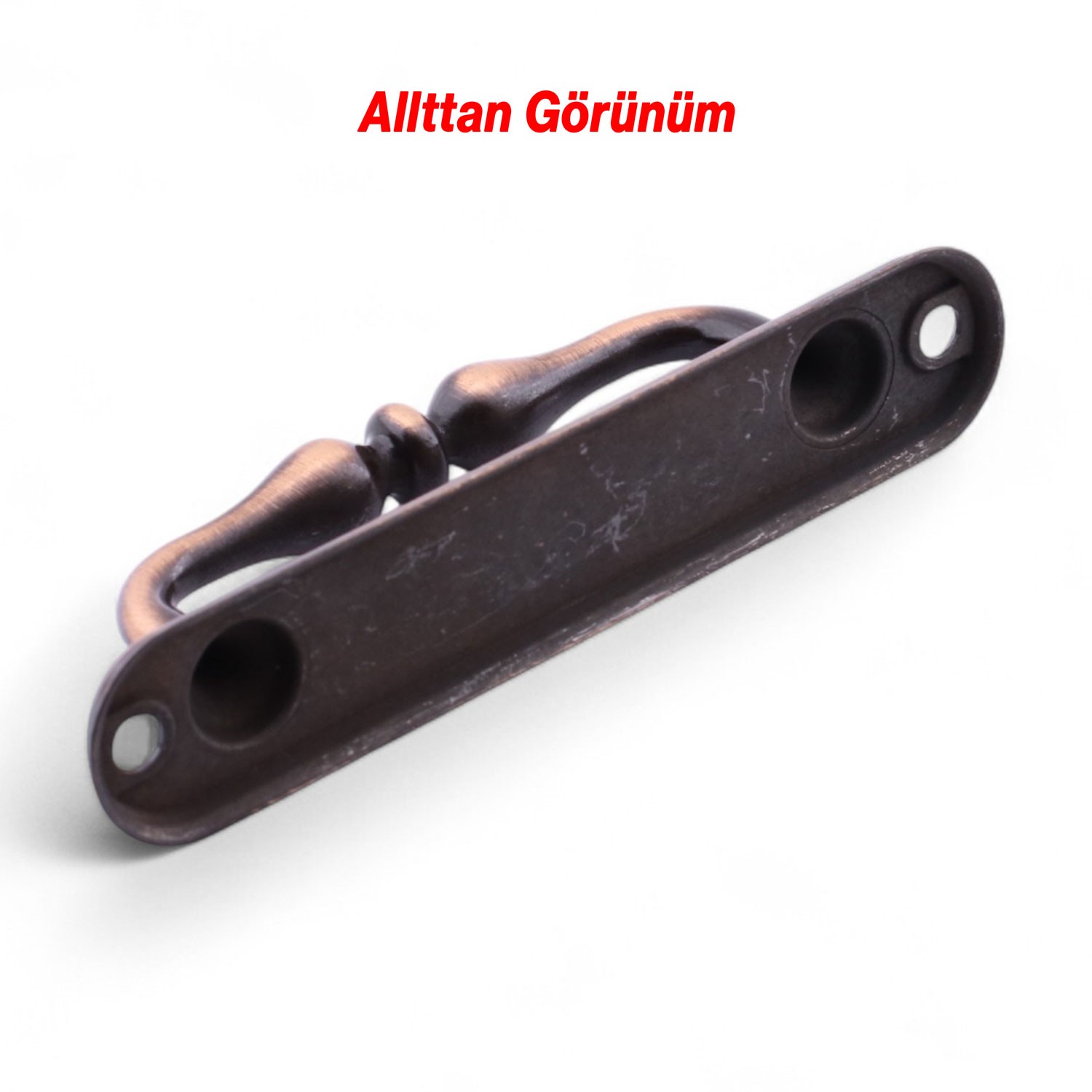 Eskitme Antik Bakır Metal Kapı Çekme Kolu 12 cm Dolap Mobilya Dolap Çekmece Tutamağı Kulp Kulpları
