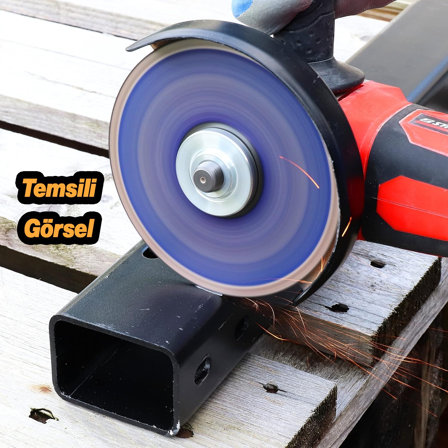 İnox Metal Kesici (50 Adet) Kesme Diski 115x1,0x22,23 mm İnce Taş Disk Spiral Demir Kesici Disk