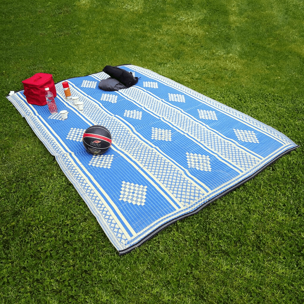 Plastik Hasır Halı Kilim Piknik Cami Park Plaj Bahçe Balkon Teras Kamp Outdoor Karavan 180 x 230 cm