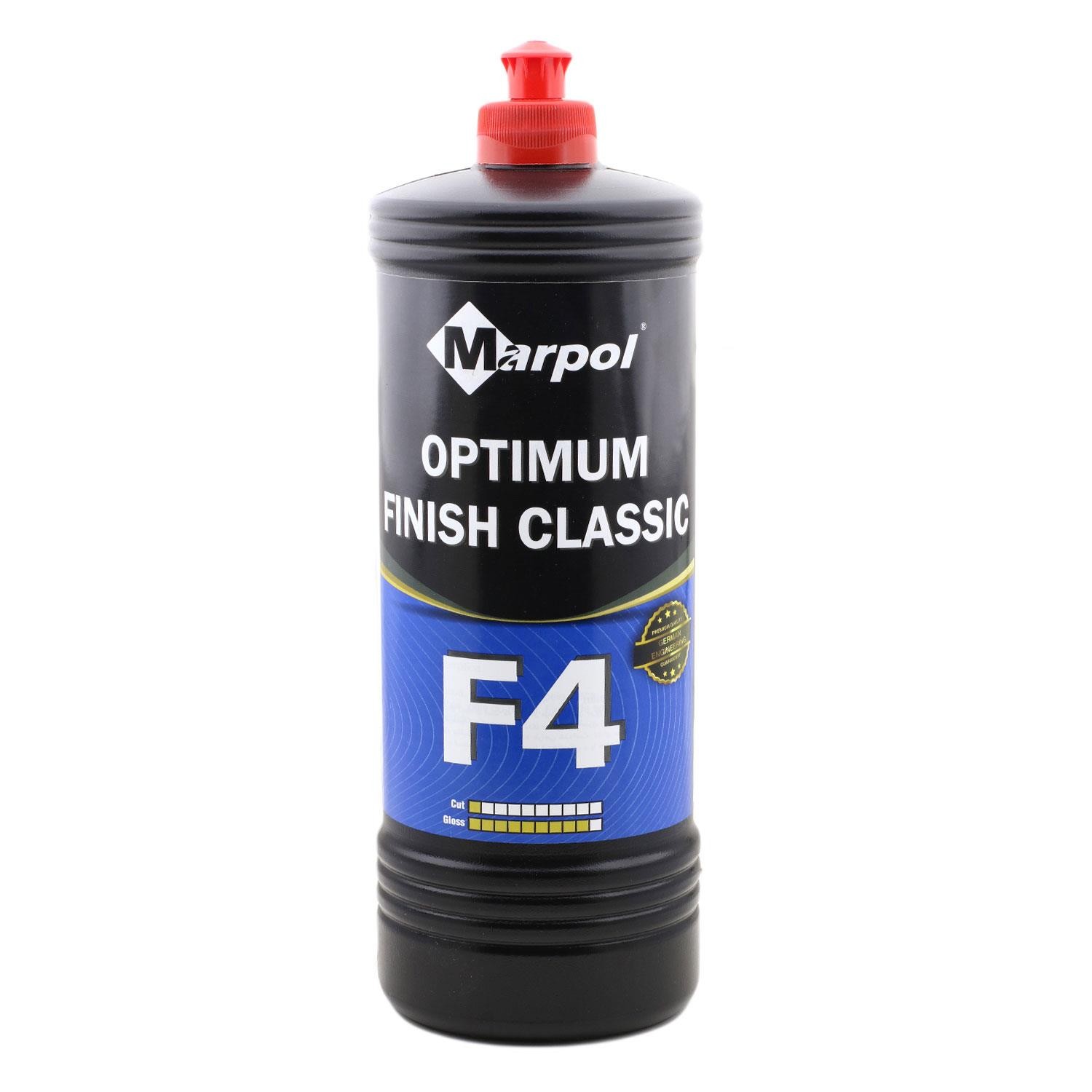 Marpol Sıvı Cila F4 Optimum Finish Classic 1 Kg Oto Araç Bakım Polisaj Parlatıcı Çizik Giderici