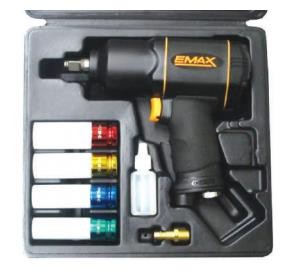 Emax ET-1515K4 1/2" Havalı Somun Sıkma-Sökme Makinesi Çantalı 4 Somunlu