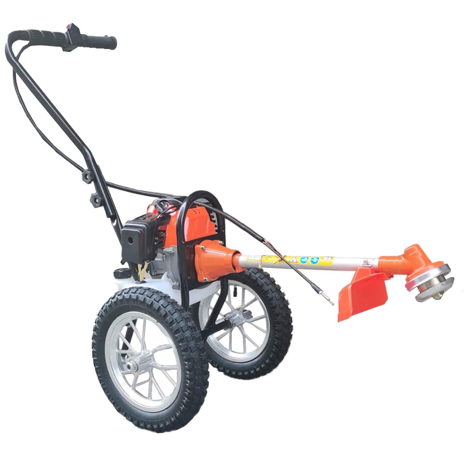 Quick Çim Biçme Makinesi Tekerli Benzinli Motorlu Tırpan Brush Cutter BC520 