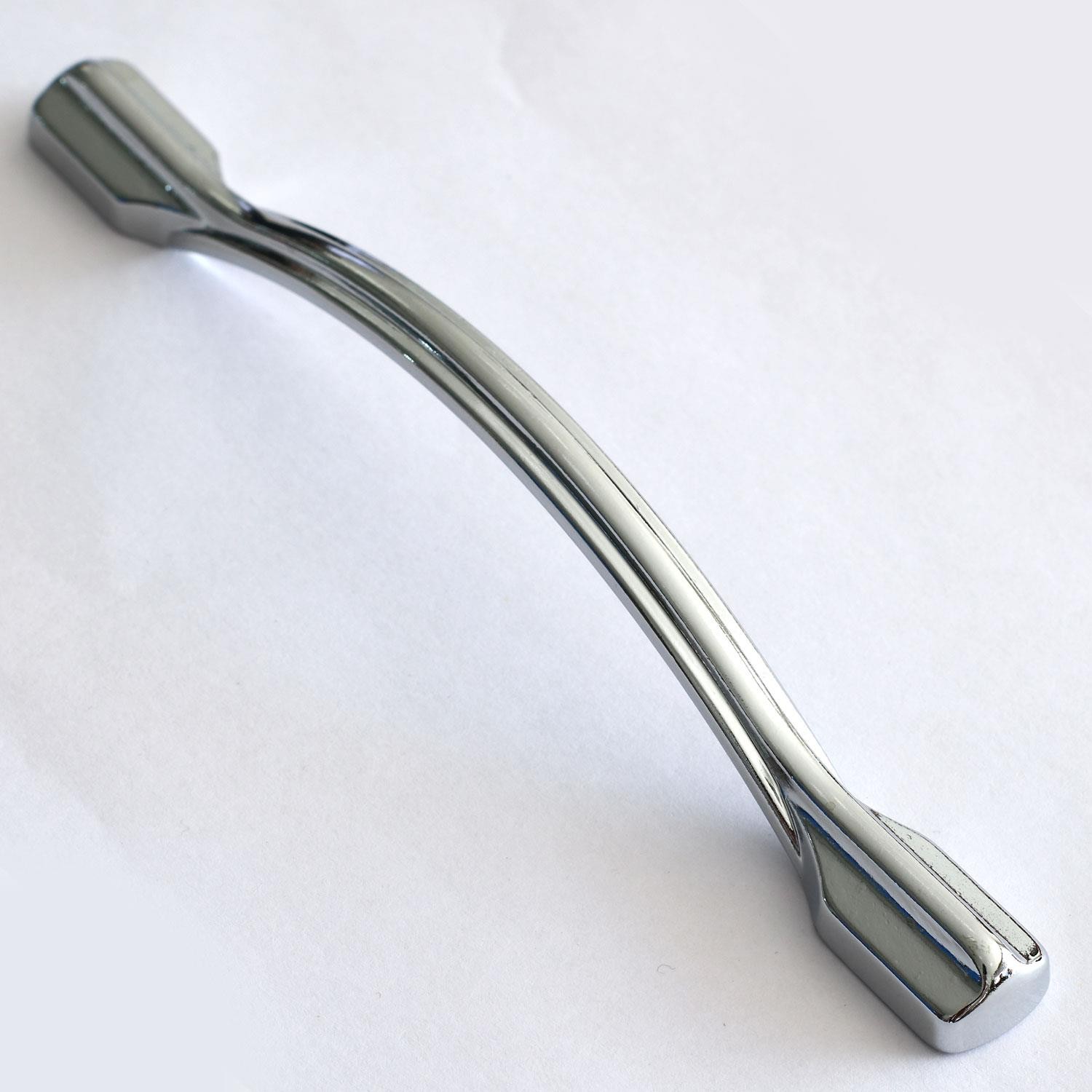 İnci Kulp 128 mm 10 ADET Gümüş Mobilya Mutfak Dolabı Çekmece Dolap Kulpları Kapak Kulpu Kulbu Metal