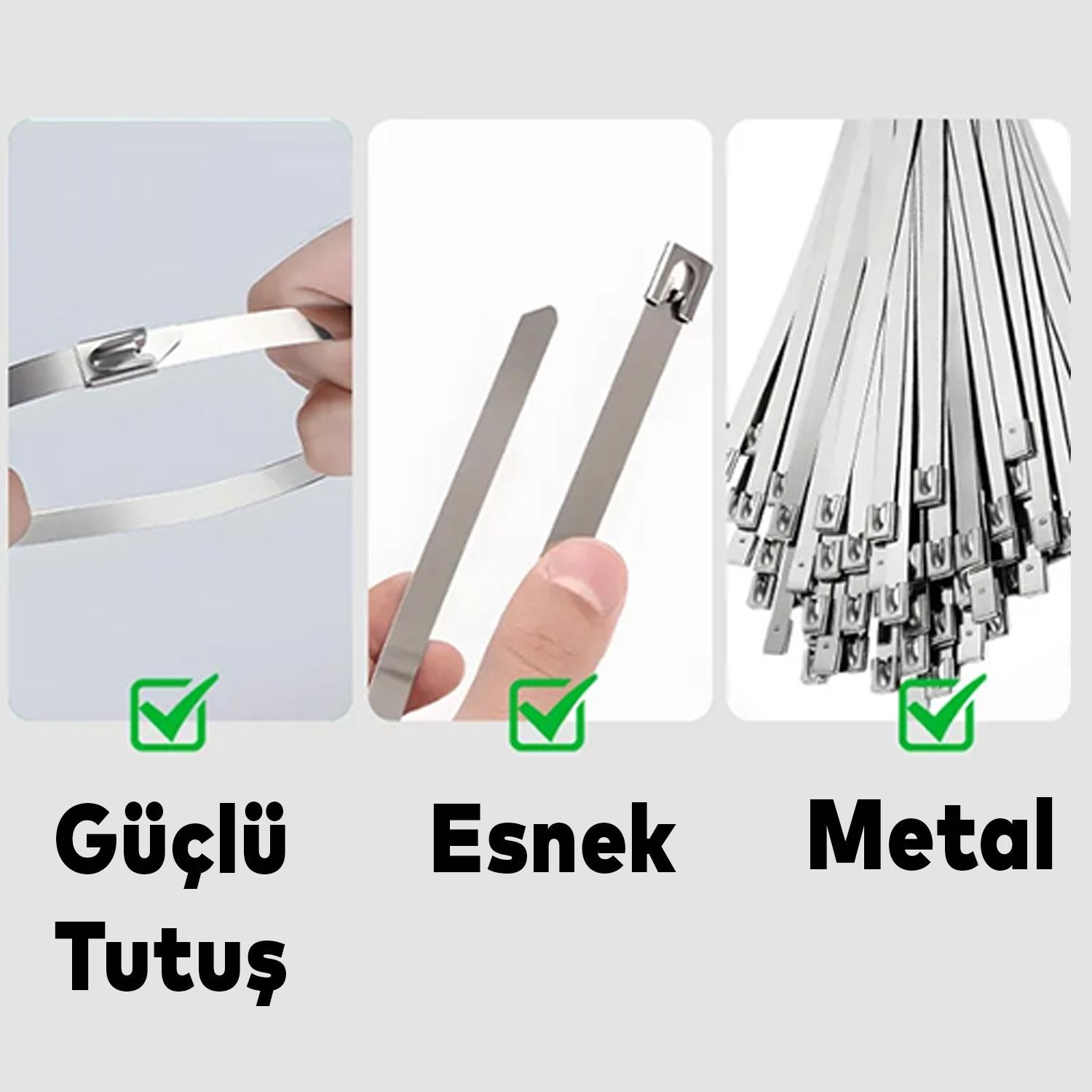 1 Metre 10 cm Cam Elyaf Ekzoz Sargısı Metal Kelepçe Manifold Sargı Bezi Yanmaz Bant Siyah Amyant 3 mm (Kalınlık)