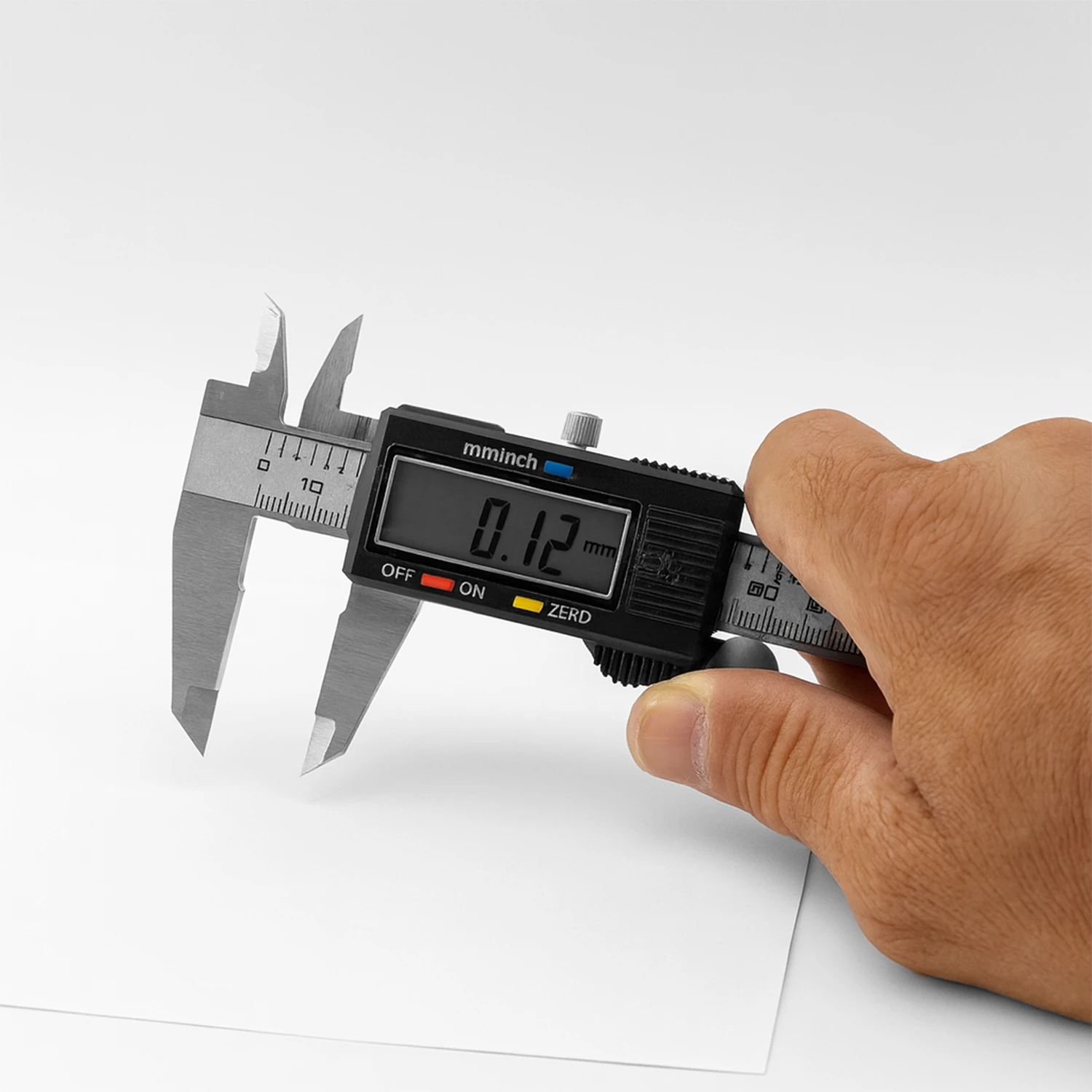Dijital Kumpas Lcd Ekranlı (0.01-12 mikron Hassasiyet) 0.0005 İnç Metal 150 mm Derinlik Ölçüm Aleti