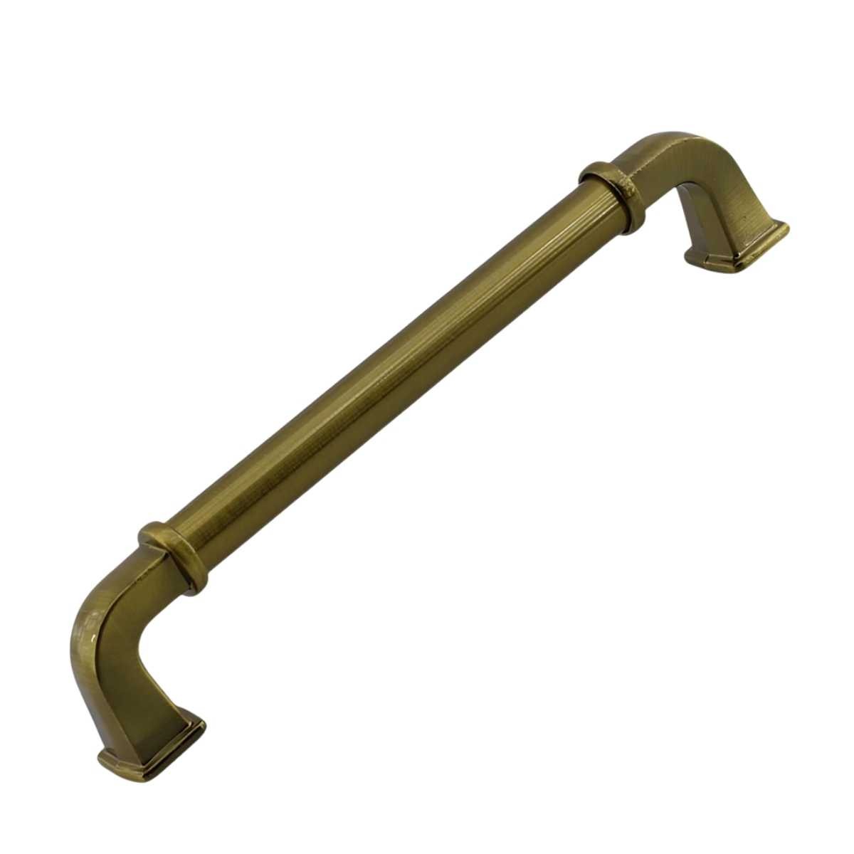 Alfa Metal Antik Sarı Kulp 160 mm-16cm Mobilya Çekmece Mutfak Dolabı Dolap Kapak Kulpları Kulb Kulpu