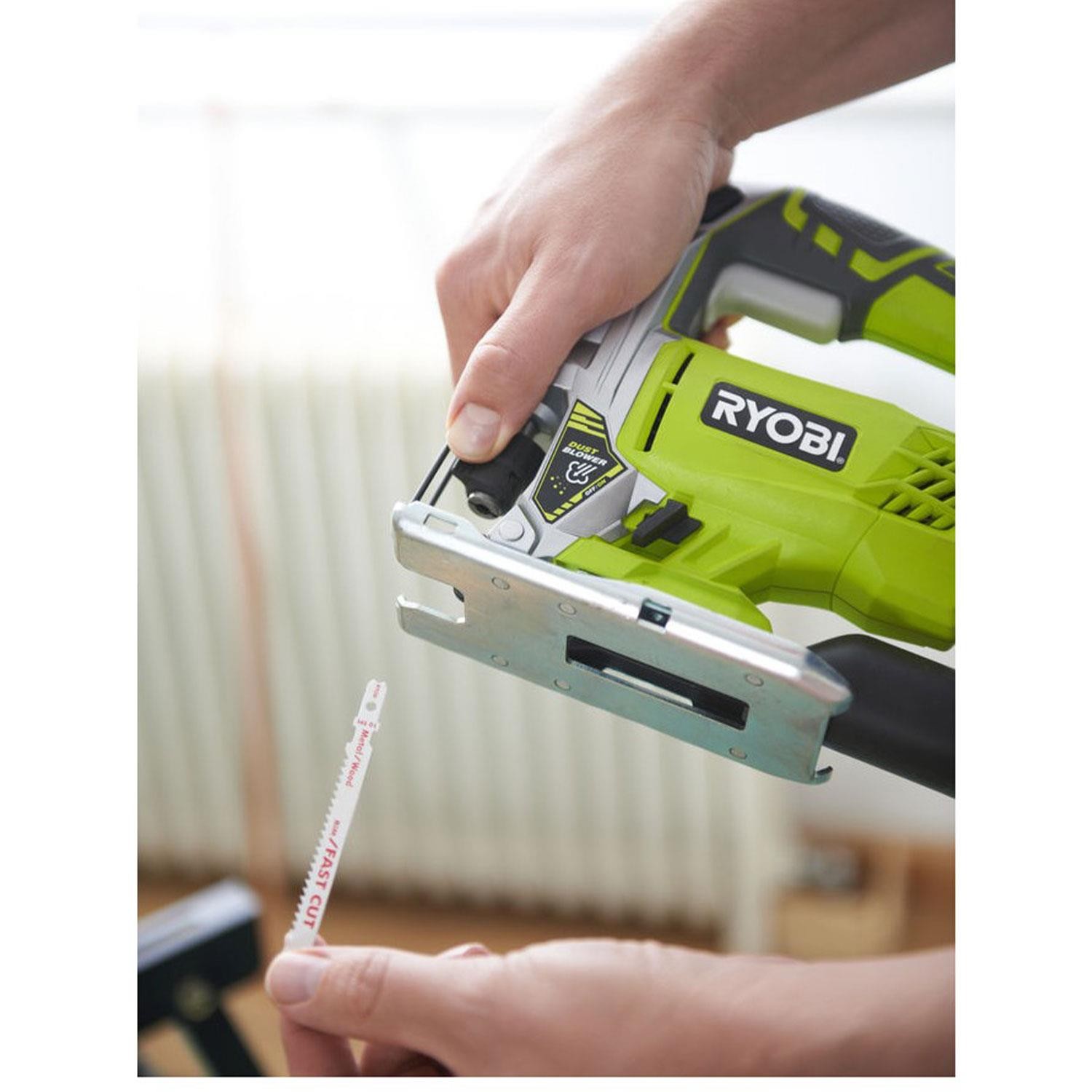 Ryobi RJS750 G Dekupaj Testere Ahşap Çelik Alüminyum Kesme 500W