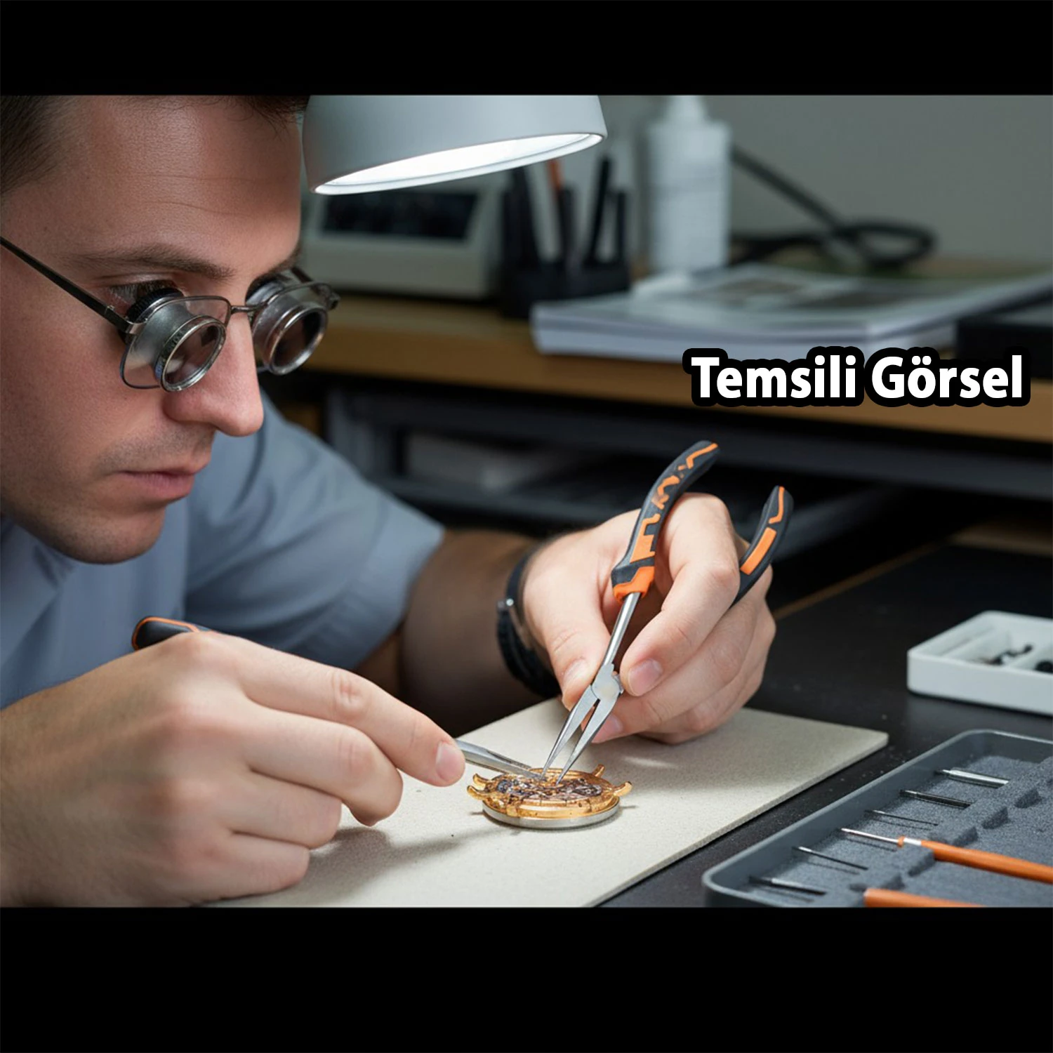 Uzun Düz Kargaburun Pense 11 İnç Profesyonel İnce Uçlu El Aleti Elektrikçi Hobi Atölye Kullanımı