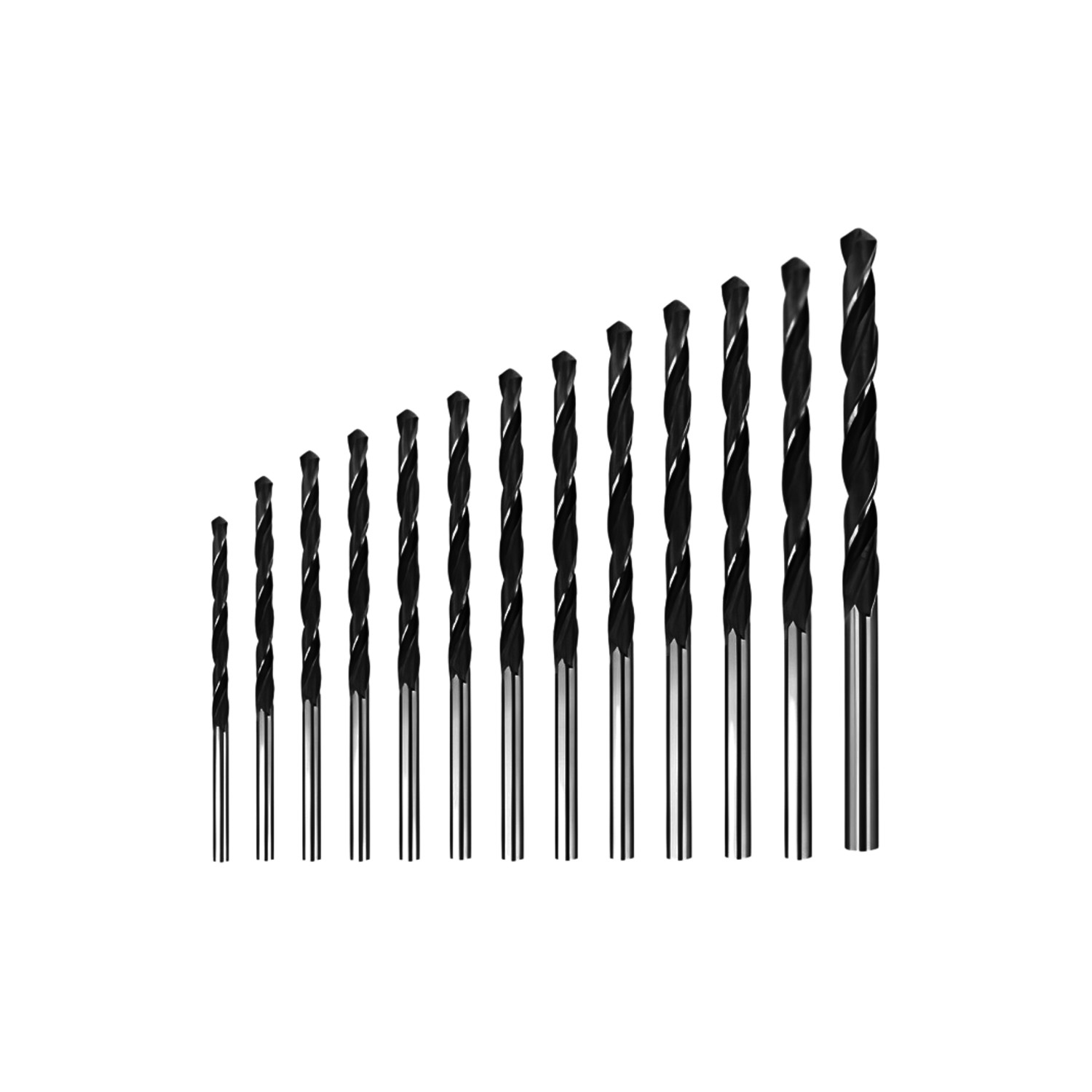 Metal Delme Matkap Ucu Seti 13 'lü Paket Çelik Metal Alüminyum Delici Uç 1.5 - 6.5 mm Arası Çap 