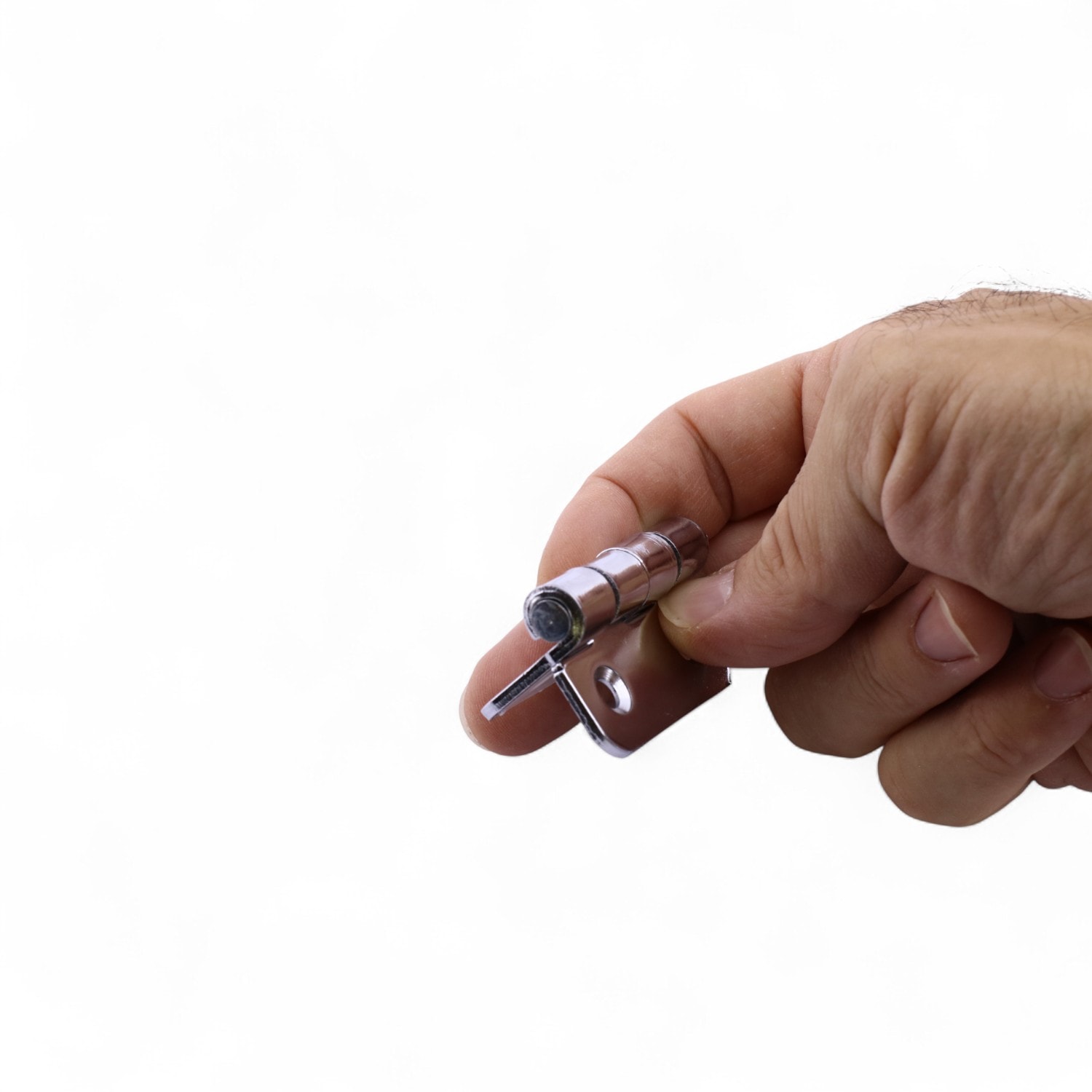 Gümüş Metal Yaprak Menteşe 4 ADET 50x50 mm Dayanıklı Kapı Pencere Dolap ve Mobilya Kullanımına Uygun
