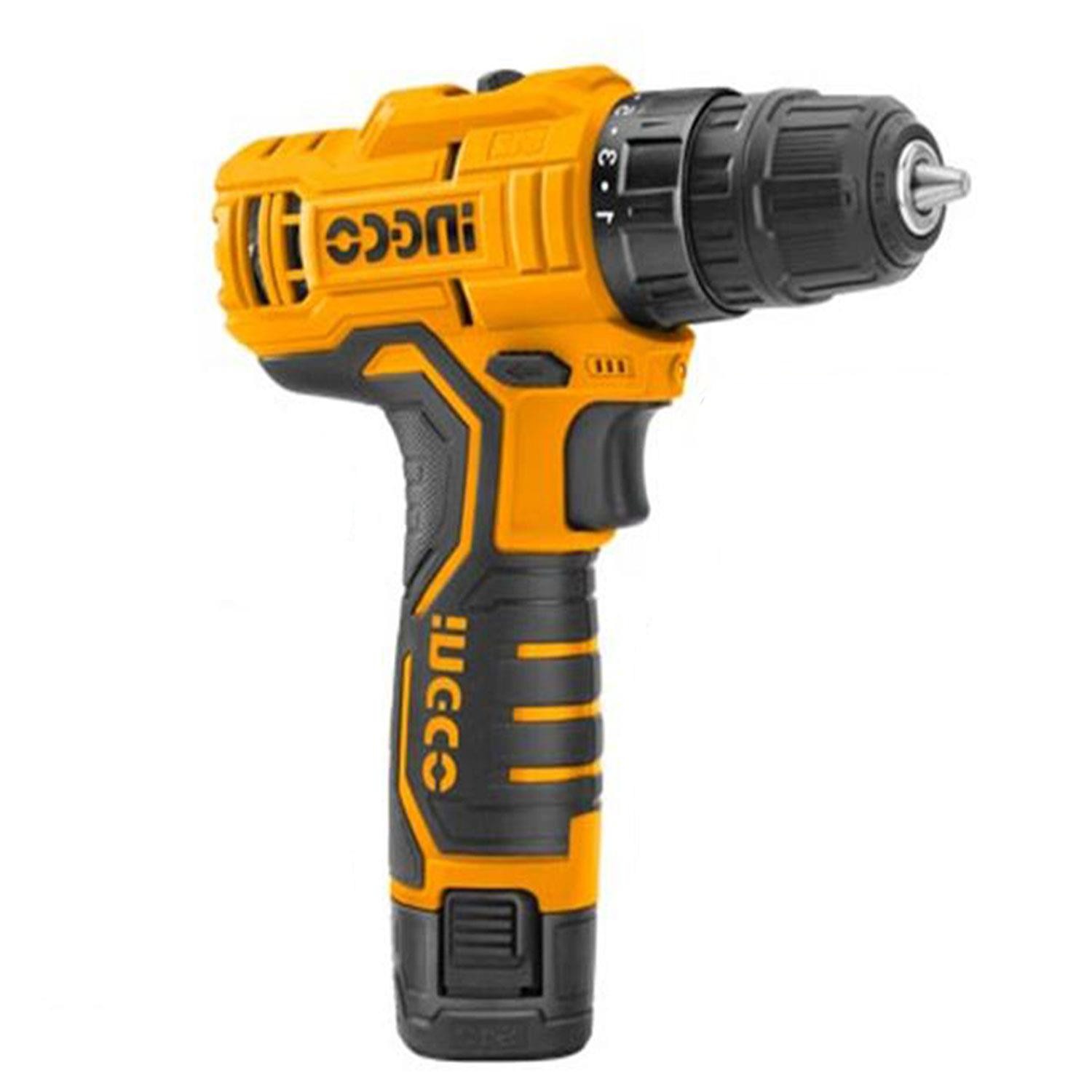 İNGCO CDLI12325 Li-on Çift Akülü Vidalama Matkap 12V 1.5 AH