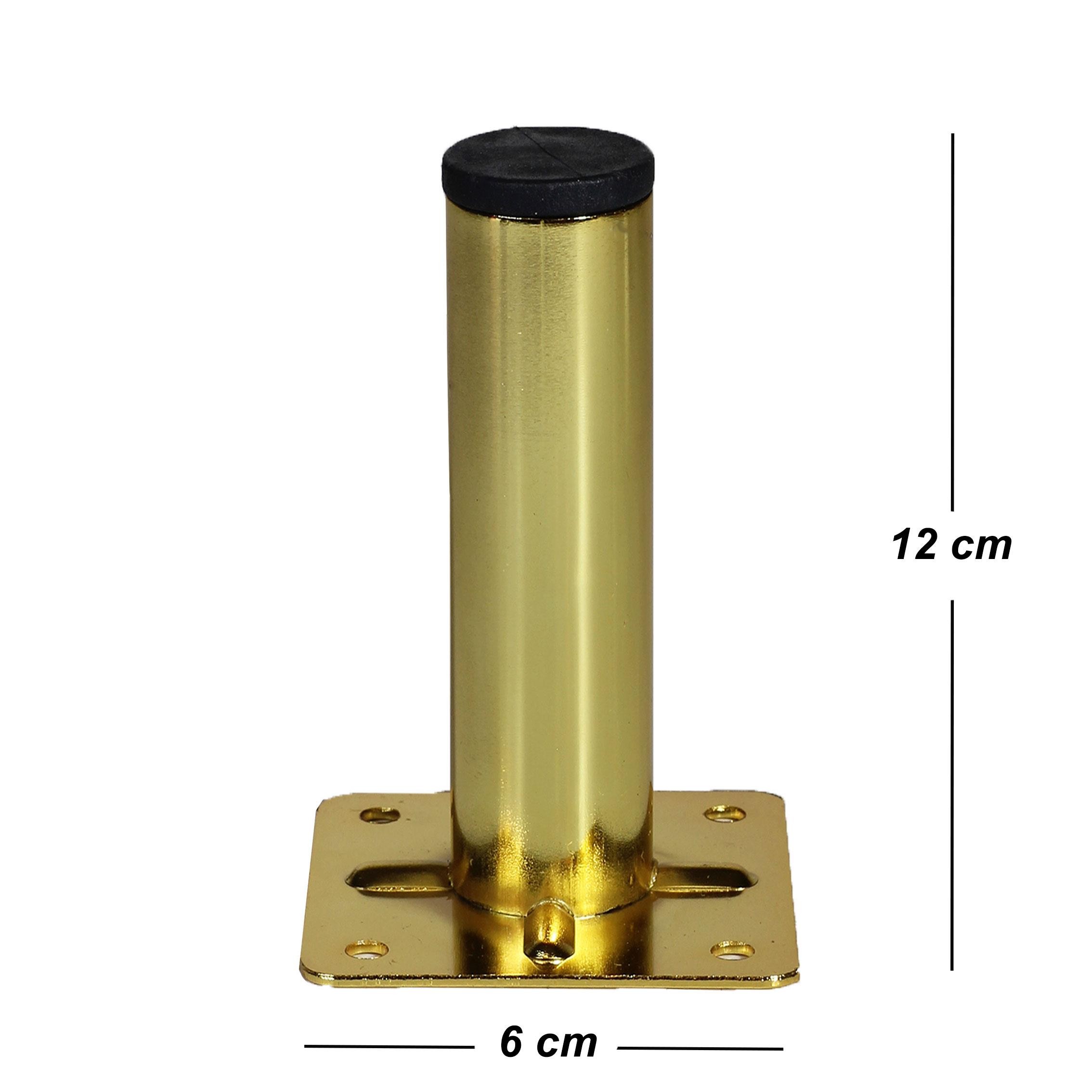 Nobel Mobilya Masa Sehpa Ayağı Metal Ayak 12 Cm