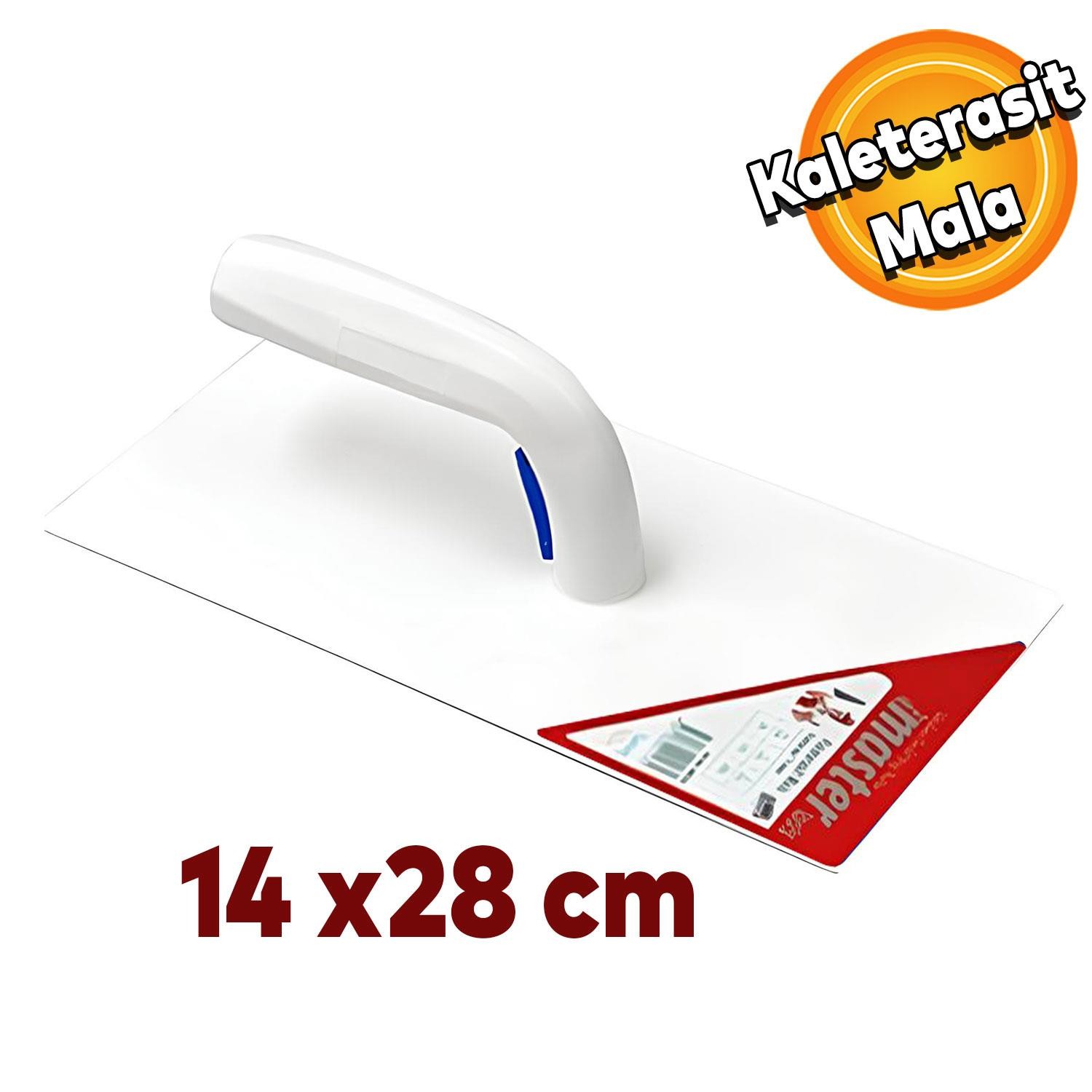 Master Sıva Malası Plastik Saplı Kaleterasit Mala Sıva İnşaat Duvar Harç Alçı Yalıtım 140x280 mm