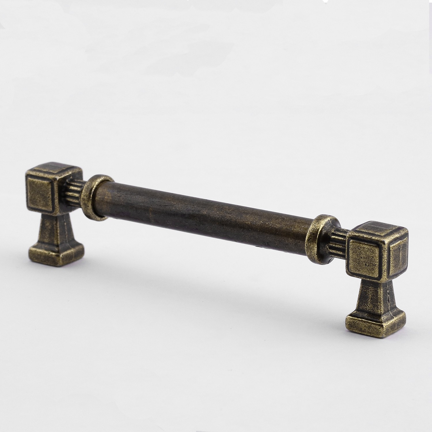Talas Antik Sarı Eskitme Metal 128 mm 12.8 cm Mobilya Mutfak Çekmece Dolap Kulpu Kulbu Kulpları