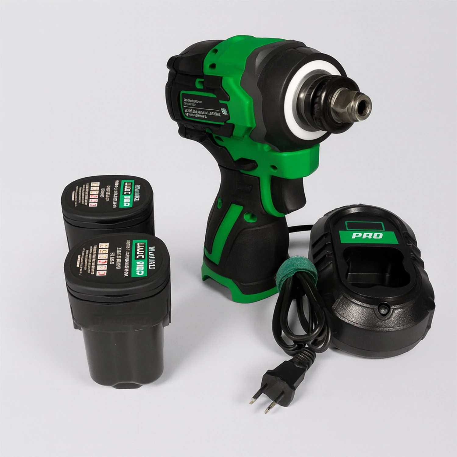 Akülü Somun Sıkma Makinesi 16V 2.0AH Güçlü Yüksek Torklu Profesyonel Vidalama Anahtar Seti Çantalı