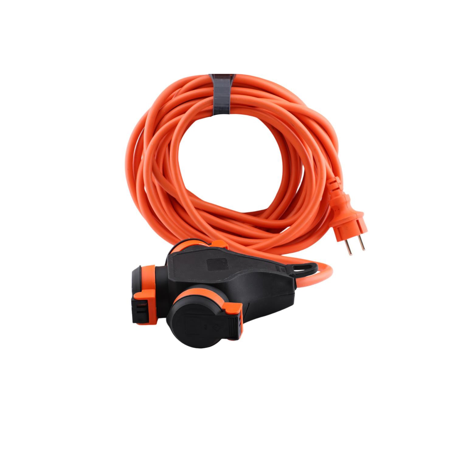 Bylion 3WHS-10325- F Monofaze Çoğaltıcı Seyyar Topraklı 3'lü Grup Priz Fiş 10 Metre Çoklu CCA Uzatma Kablosu 3x2.5 mm