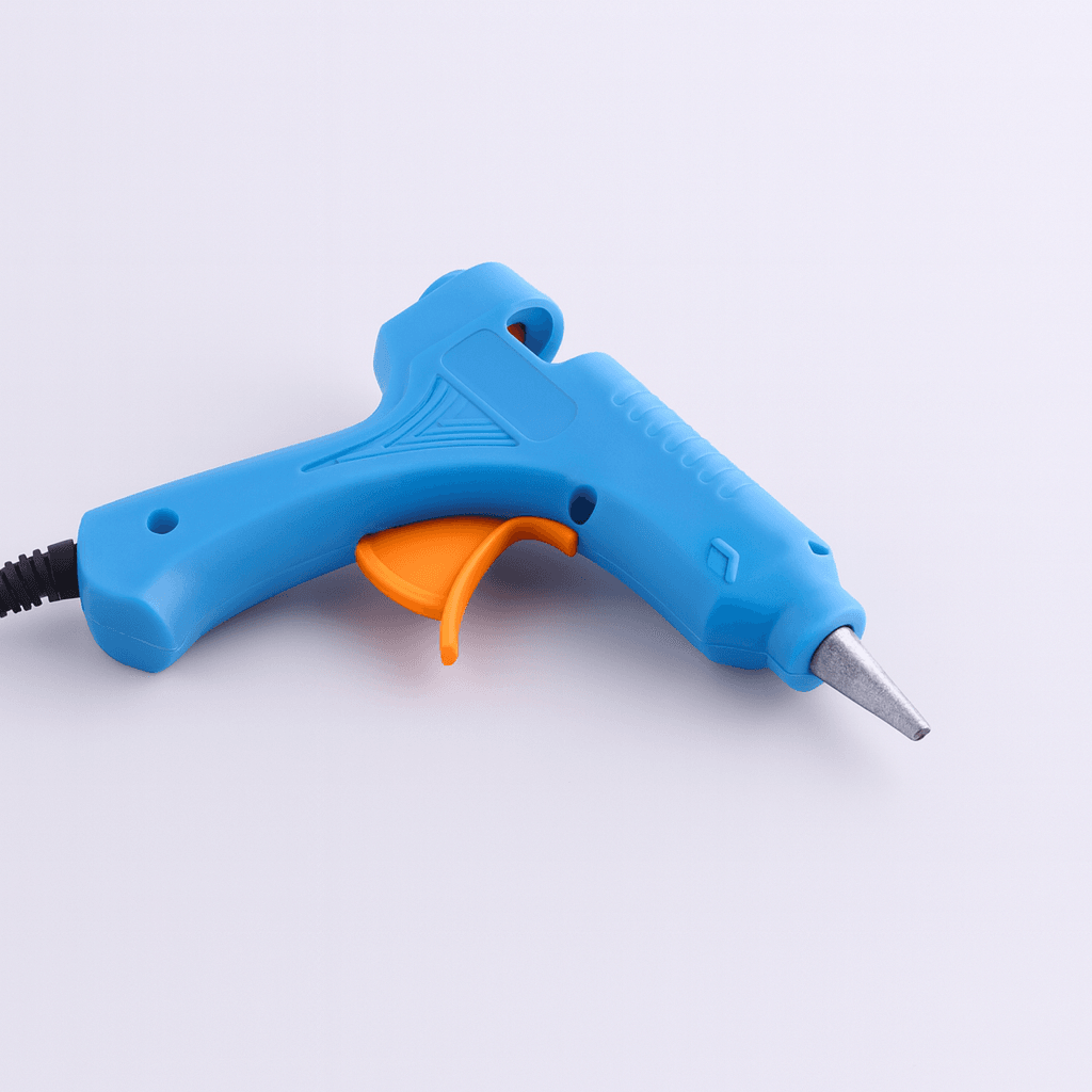 7.5 mm 20W Sıcak İnce Mum Silikon Tabancası 190°C Hızlı Isınan Güçlü Yapıştırıcı Tabanca Ergonomik