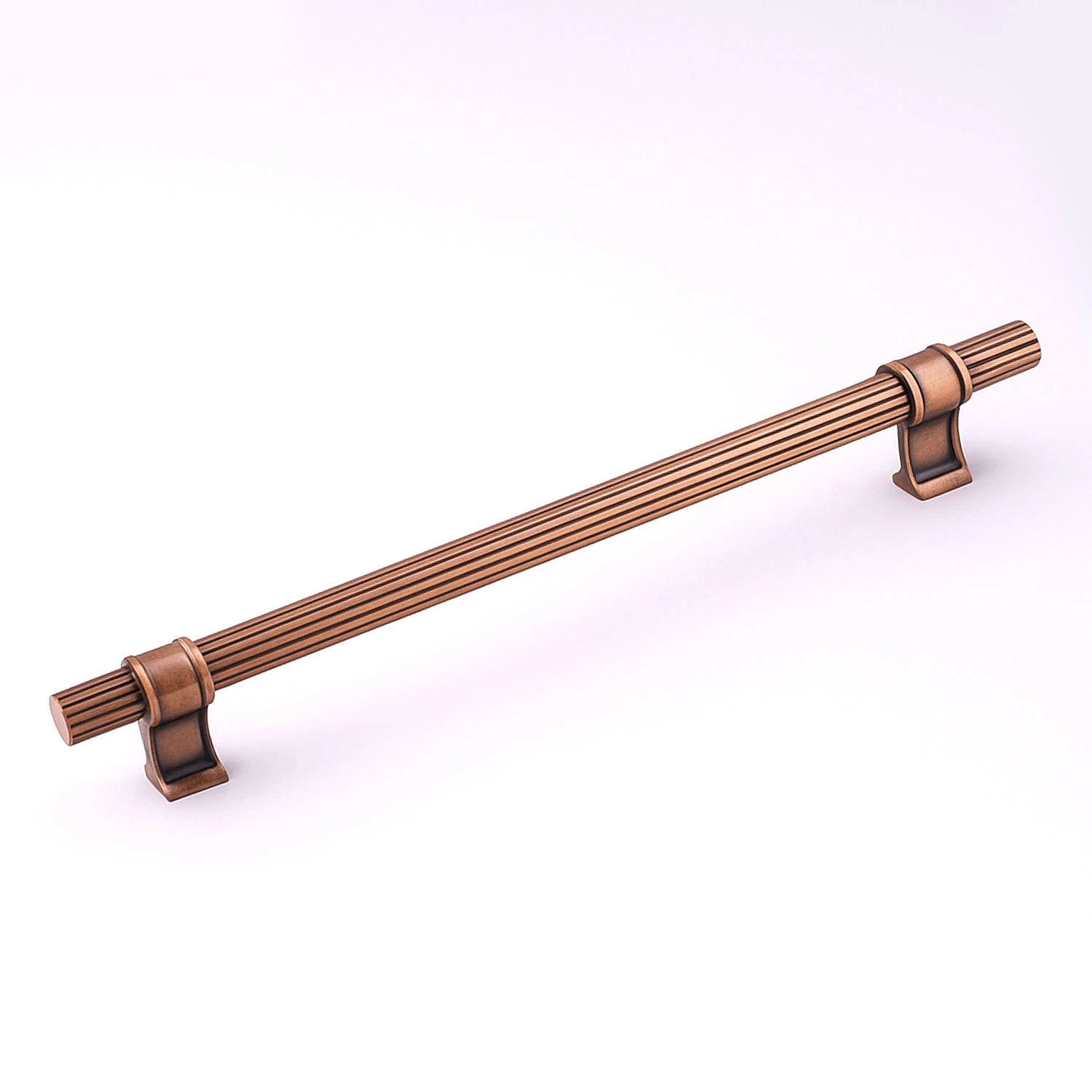 Hisar Soft Antik 224 mm Metal Çizgili Kulp Kulpu Kulpları Mobilya Çekmece Dolap Kapak Dayanıklı