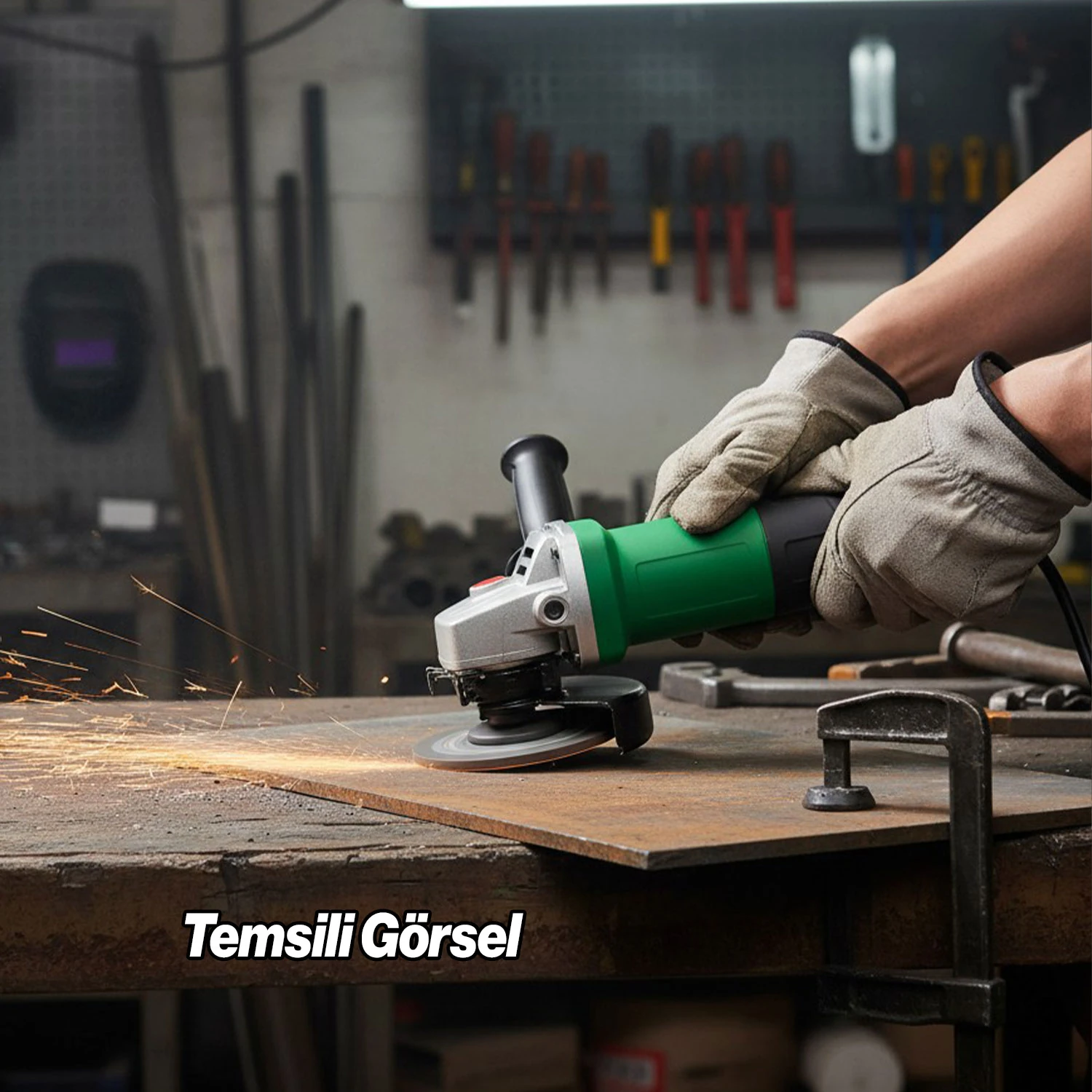 Avuç Taşlama Spiral Makinesi 850W Profesyonel Metal Kesme ve Zımparalama Aleti Yüksek Performans