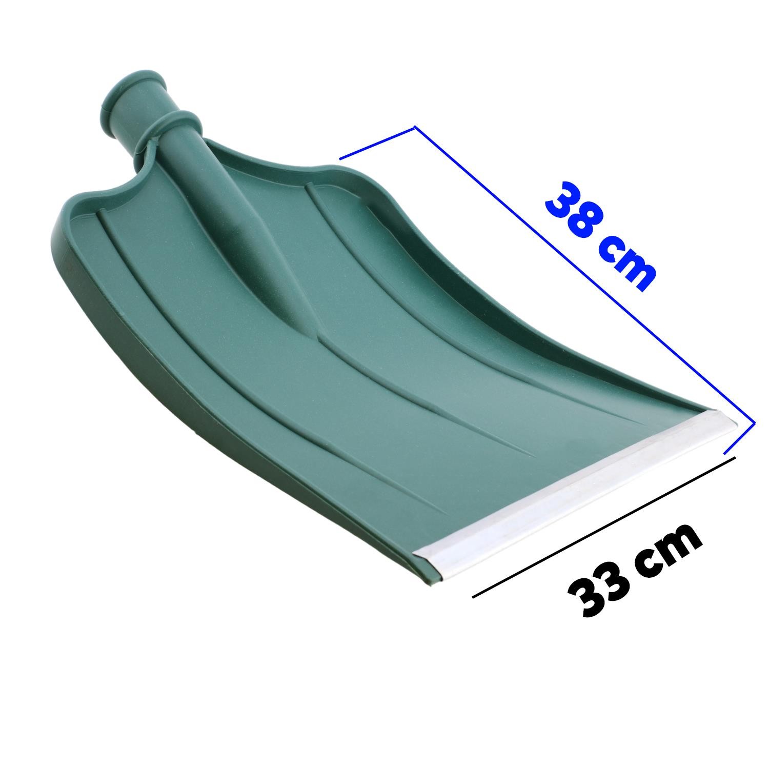 Plastik Faryap Kar Küreme Küreği Ahır Gübre Hayvan Pisliği Temizleme Yeşil 33x38 cm Kürek