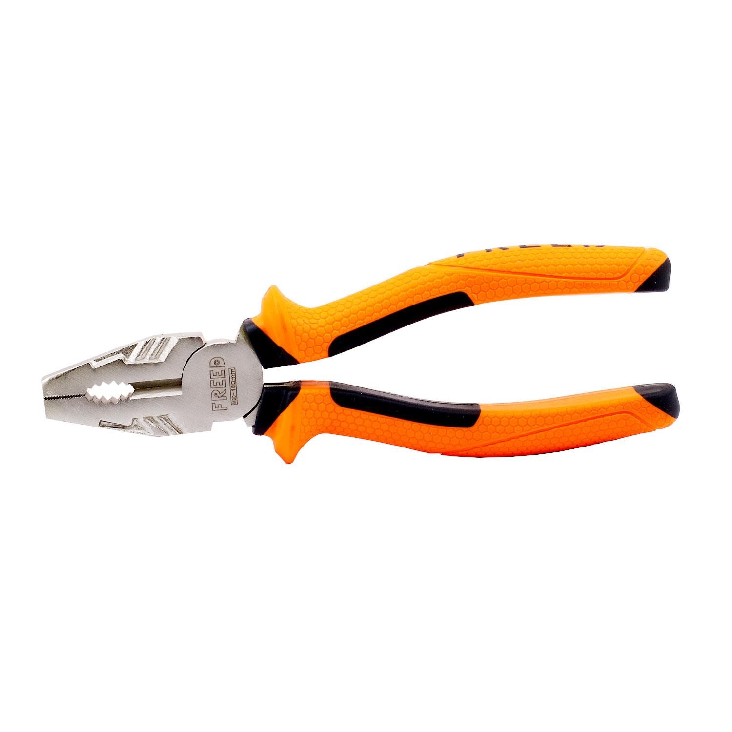 Freed Kombine Pense 180 mm Turuncu Siyah