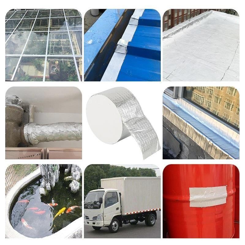 Çatı İzolasyon Bandı 3 ADET Tamir Bant 2 METRE Su Sızdırmazlık Geçirmezlik Yalıtım Çamur Çatlak Boru