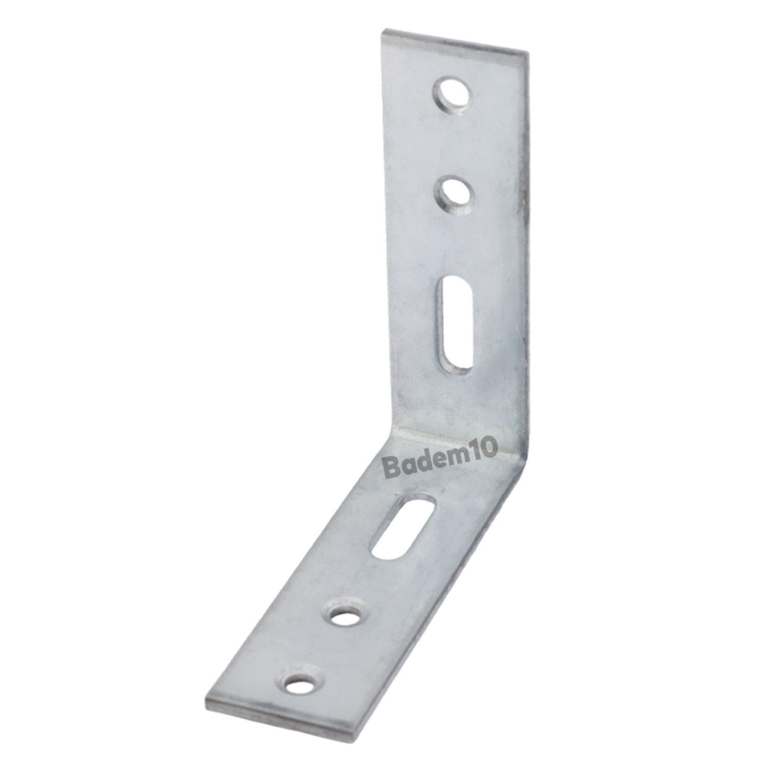 Mobilya Eşya Dolap Duvara Sabitleme Köşebent Bağlantı Aparatı L Demiri Gönye 65x65x20 Mm (25 ADET)