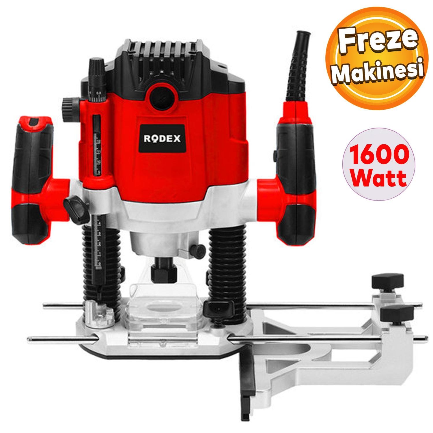 Rodex RDX3787 Elektirikli Freze Makinesi Kablolu 1600W