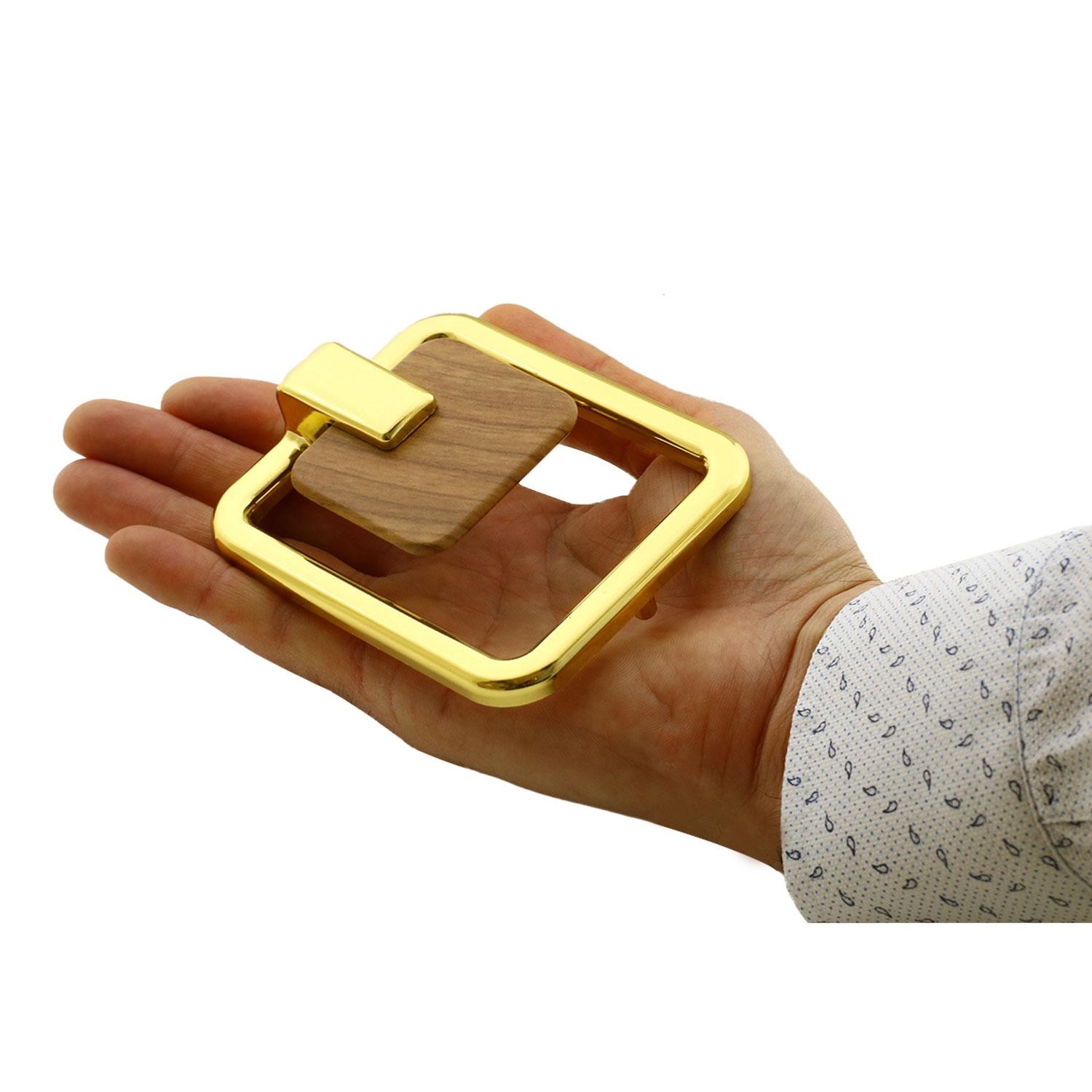 Büyük Bugatti Sarkaç Mobilya Konsol Dolap Çekmece Kulpu Kulbu Açık Ceviz Gold Plastik Kulp