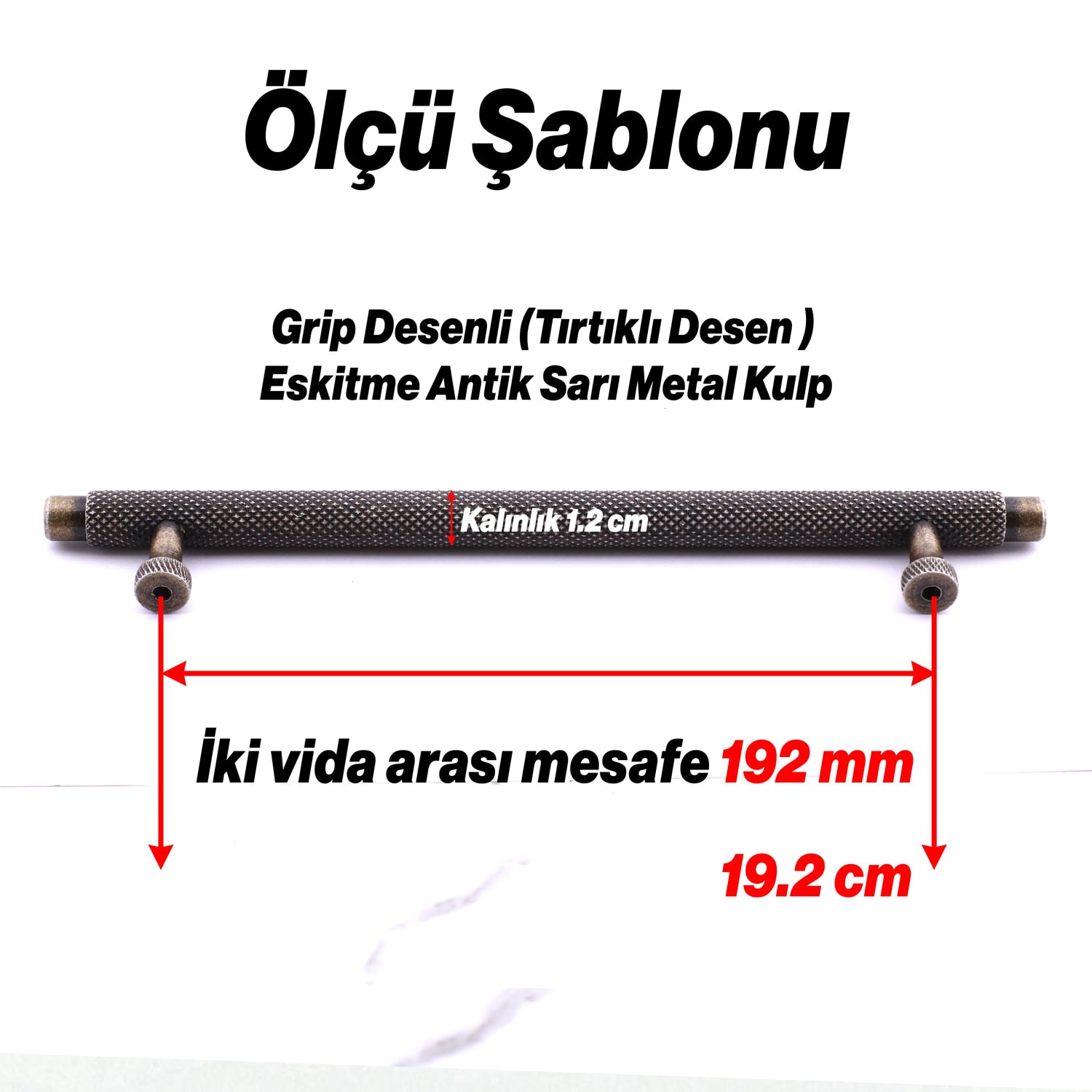 Martin Eskitme Antik Sarı Metal Kulp 192 mm Mobilya Çekmece Mutfak Dolabı Dolap Modern Kapak Kulplar