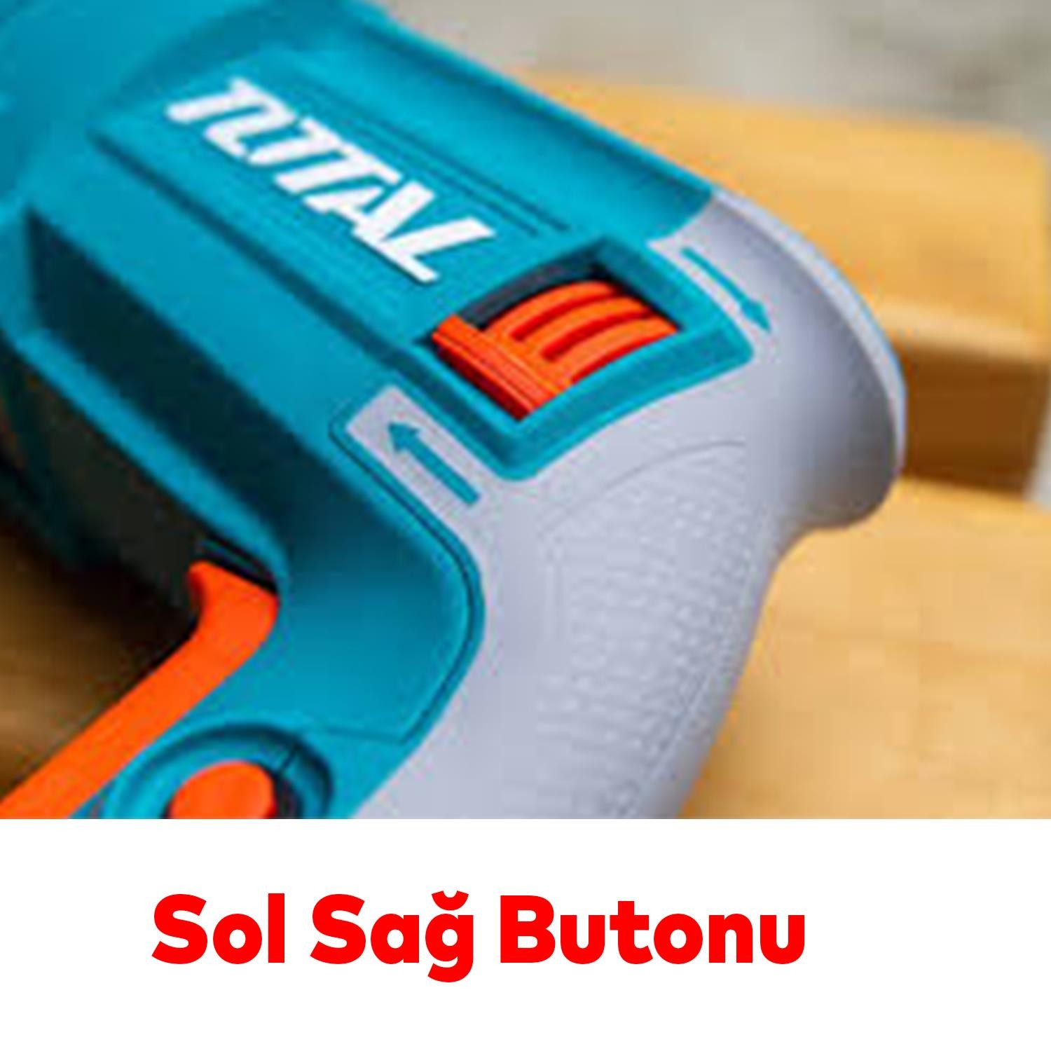 Total Kırıcı Delici Darbeli Matkap 800 W TH308268 Metal Beton Ahşap Elektropnömatik Delme Hilti