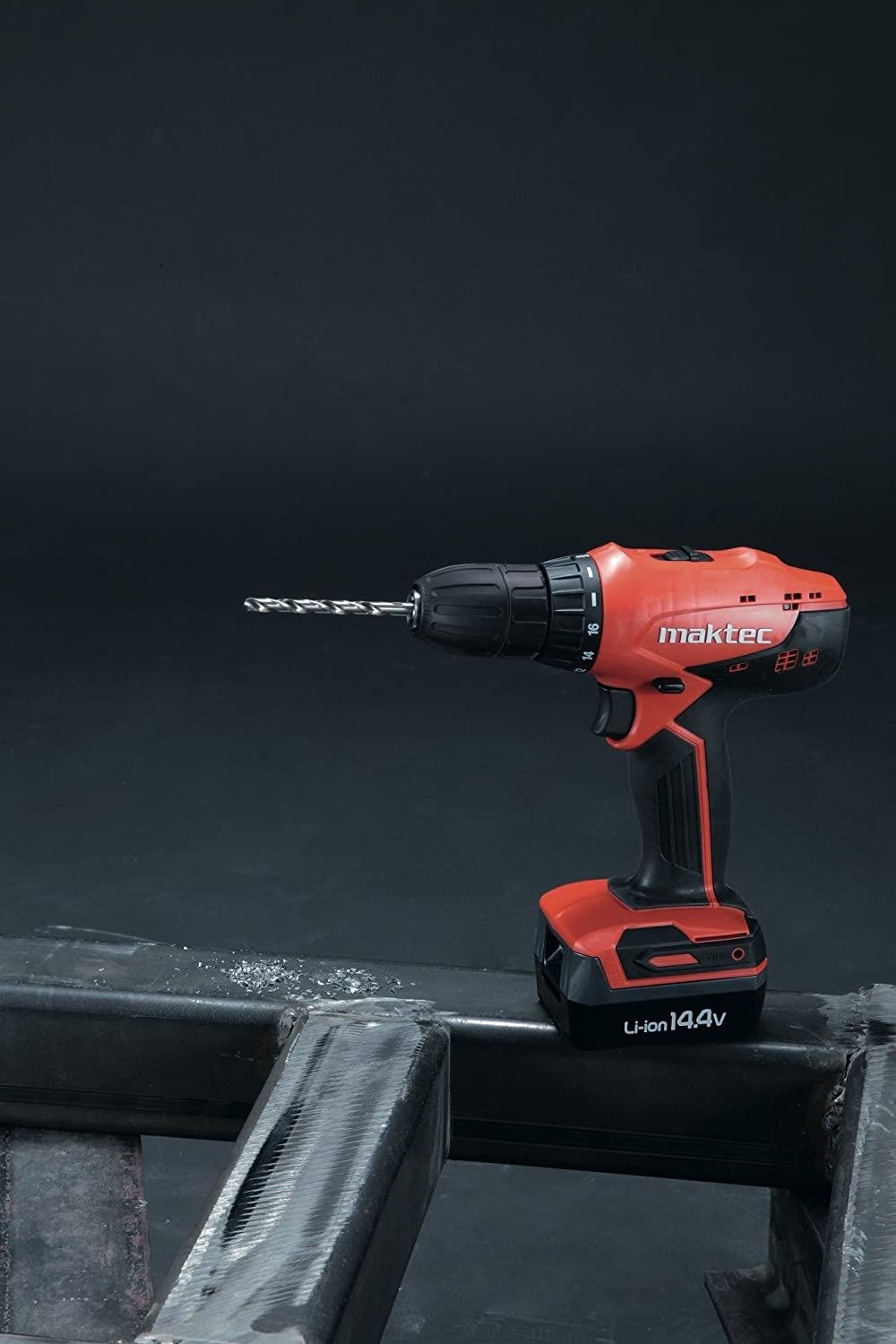 Maktec MT070E Çantalı Darbesiz Akülü Şarjlı Matkap 14,4V 1,5 Ah