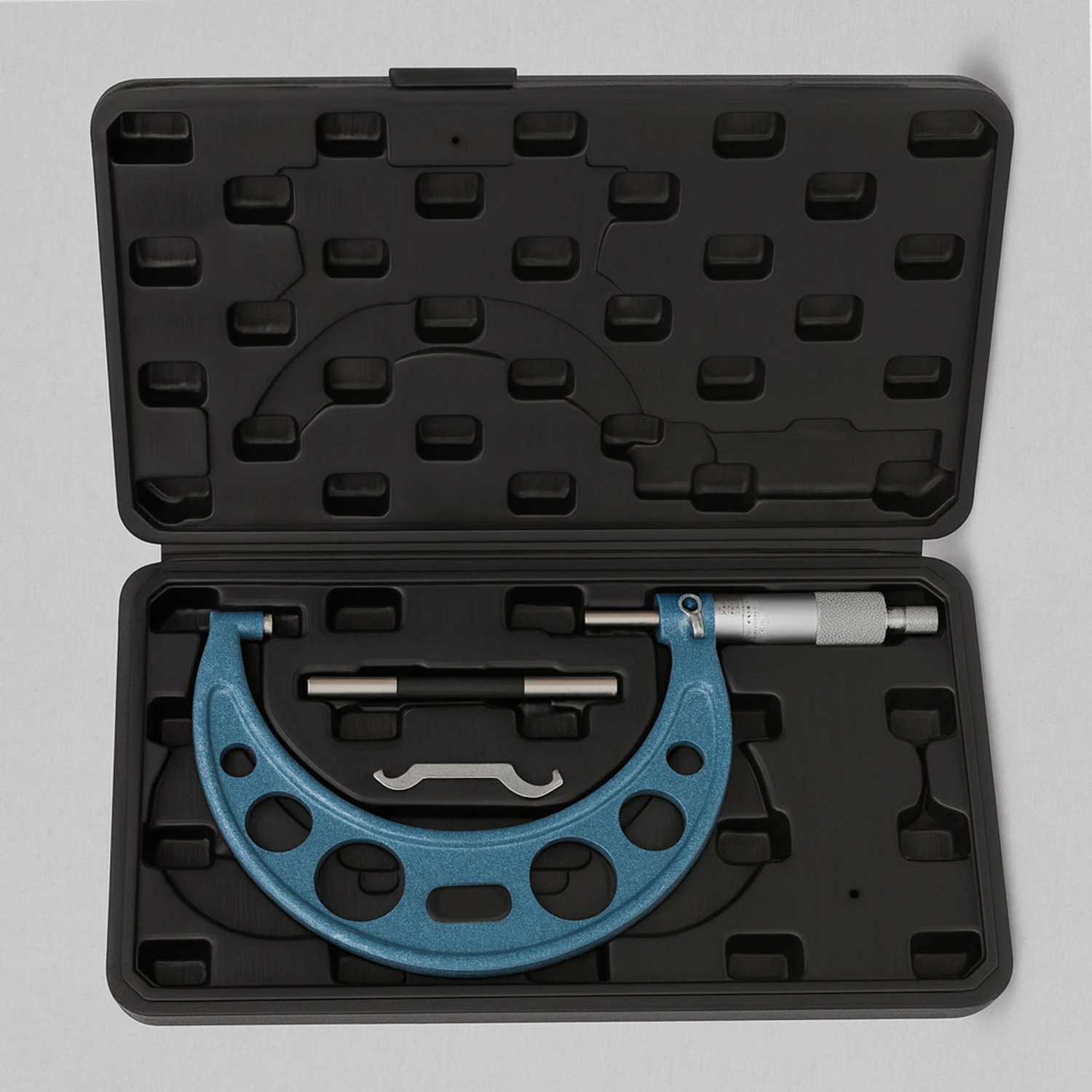 Profesyonel 100-125 mm Dış Çap Mikrometresi 0.01 mm Yüksek Hassasiyetli Metal Ölçüm Aleti Model