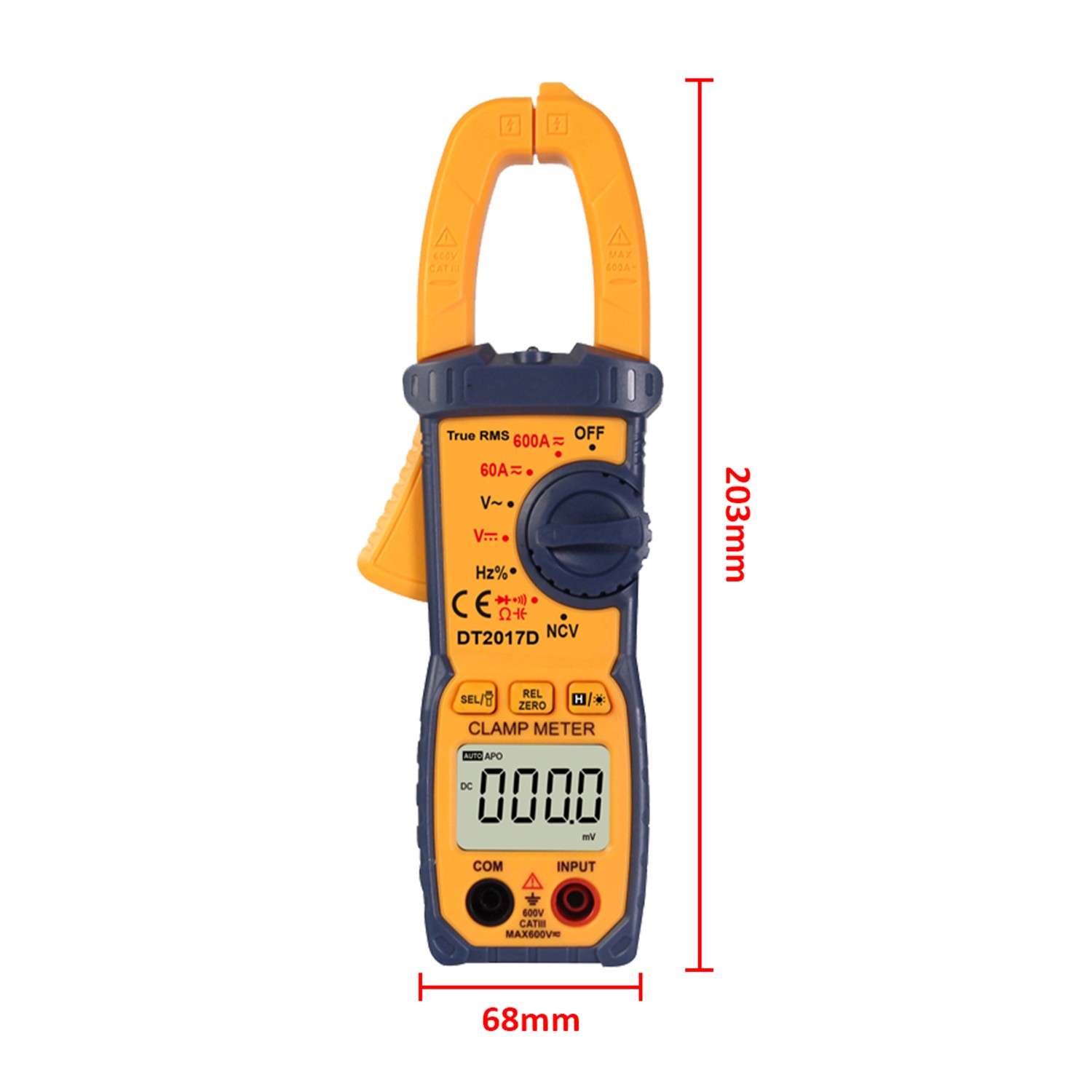 600V Pens Multimetre DC AC Dijital Ölçü Aleti Gerilim Direnç Ampermetre Elektrik Ölçüm Akım Cihazı