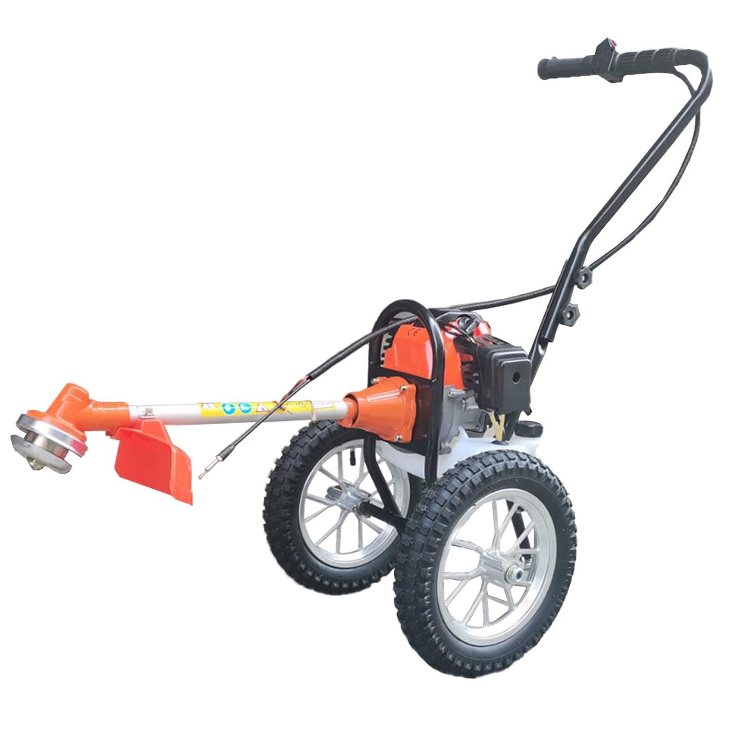 Quick Çim Biçme Makinesi Tekerli Benzinli Motorlu Tırpan Brush Cutter BC520 