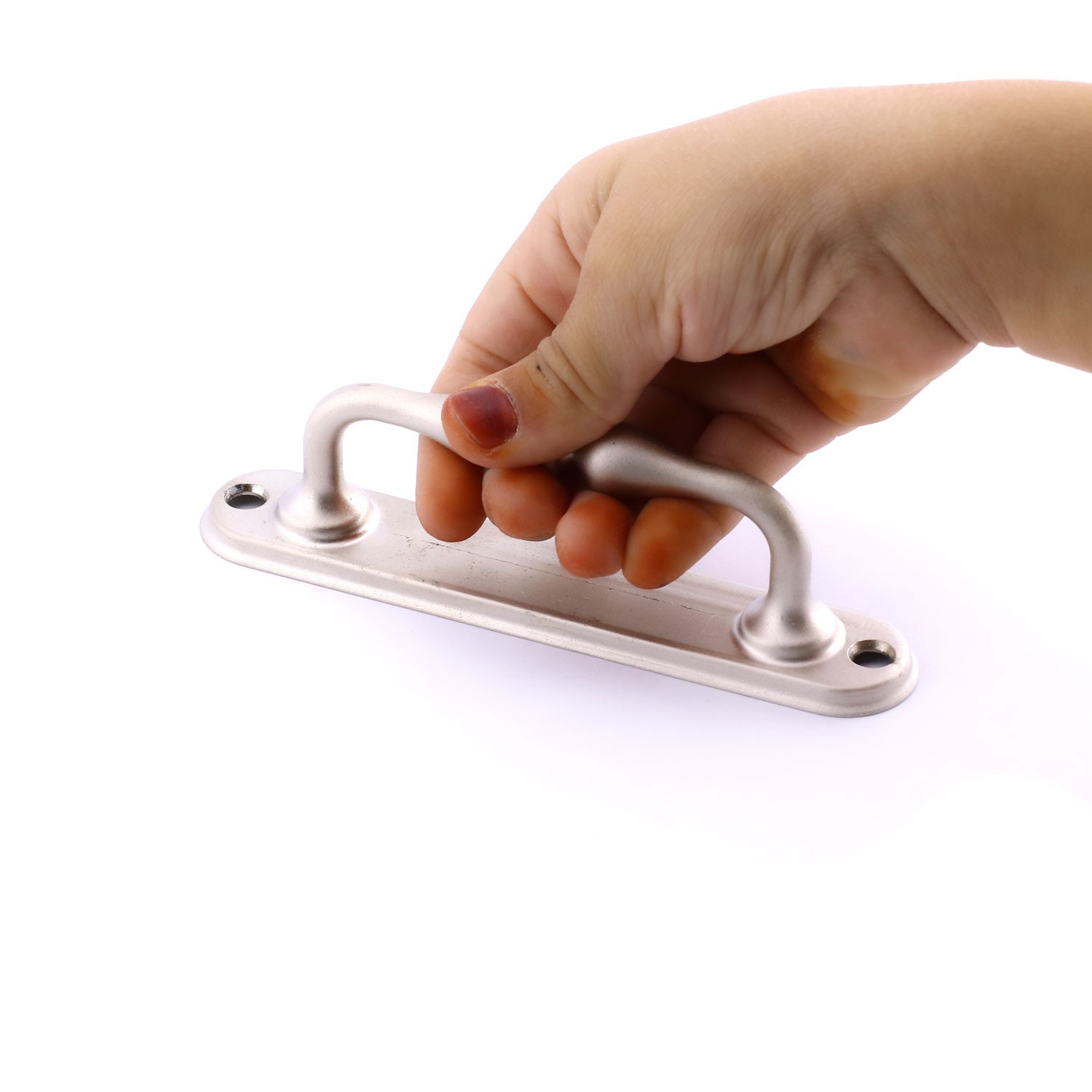 Saten Metal Kapı Çekme Kolu 12 cm Tutamağı Kulp Saclı Kulpları Dolap Mobilya Dolap Çekmece