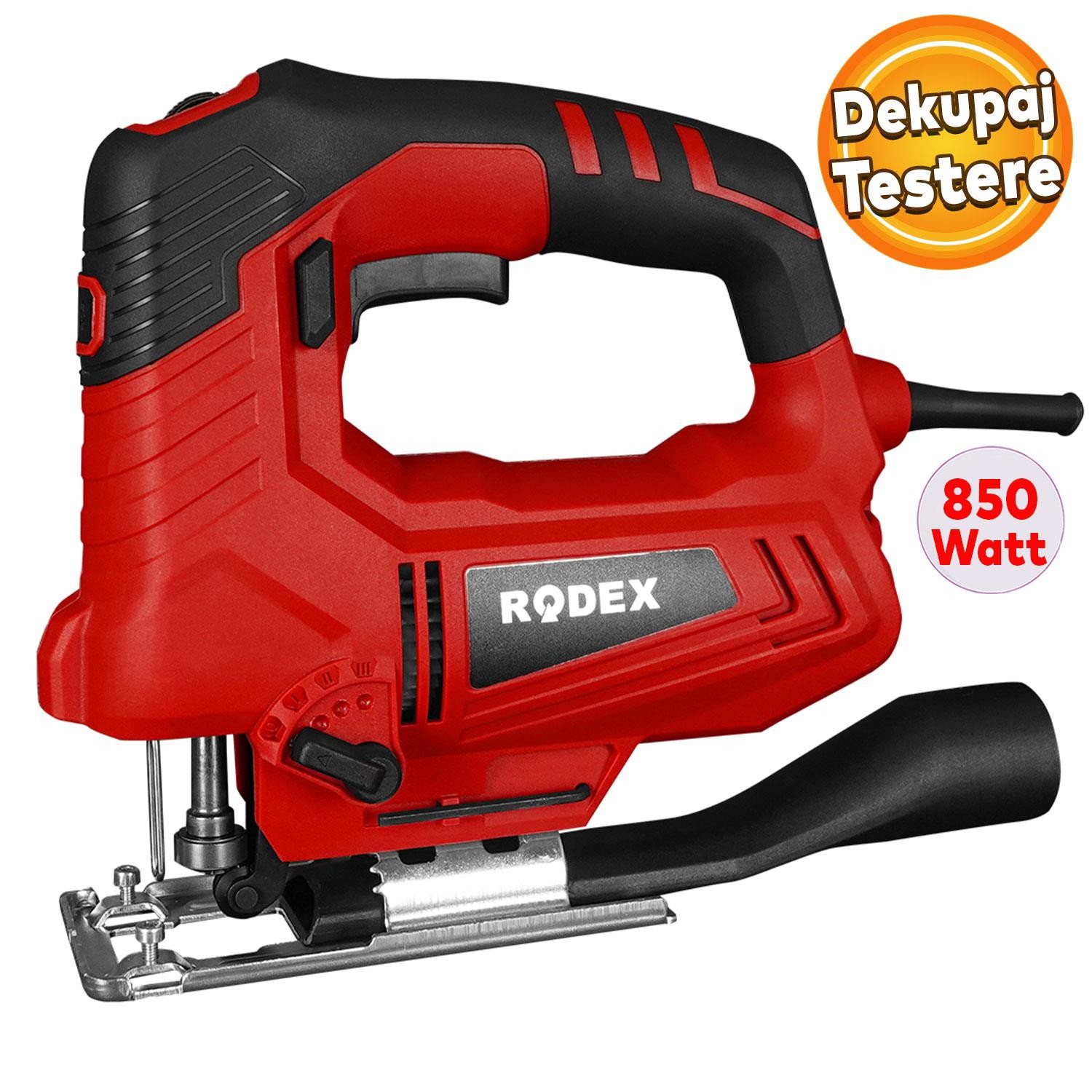 Rodex RDX3650 Dekupaj Testere Ahşap Alüminyum Metal Tahta Plastik Kesme Makinesi 850W