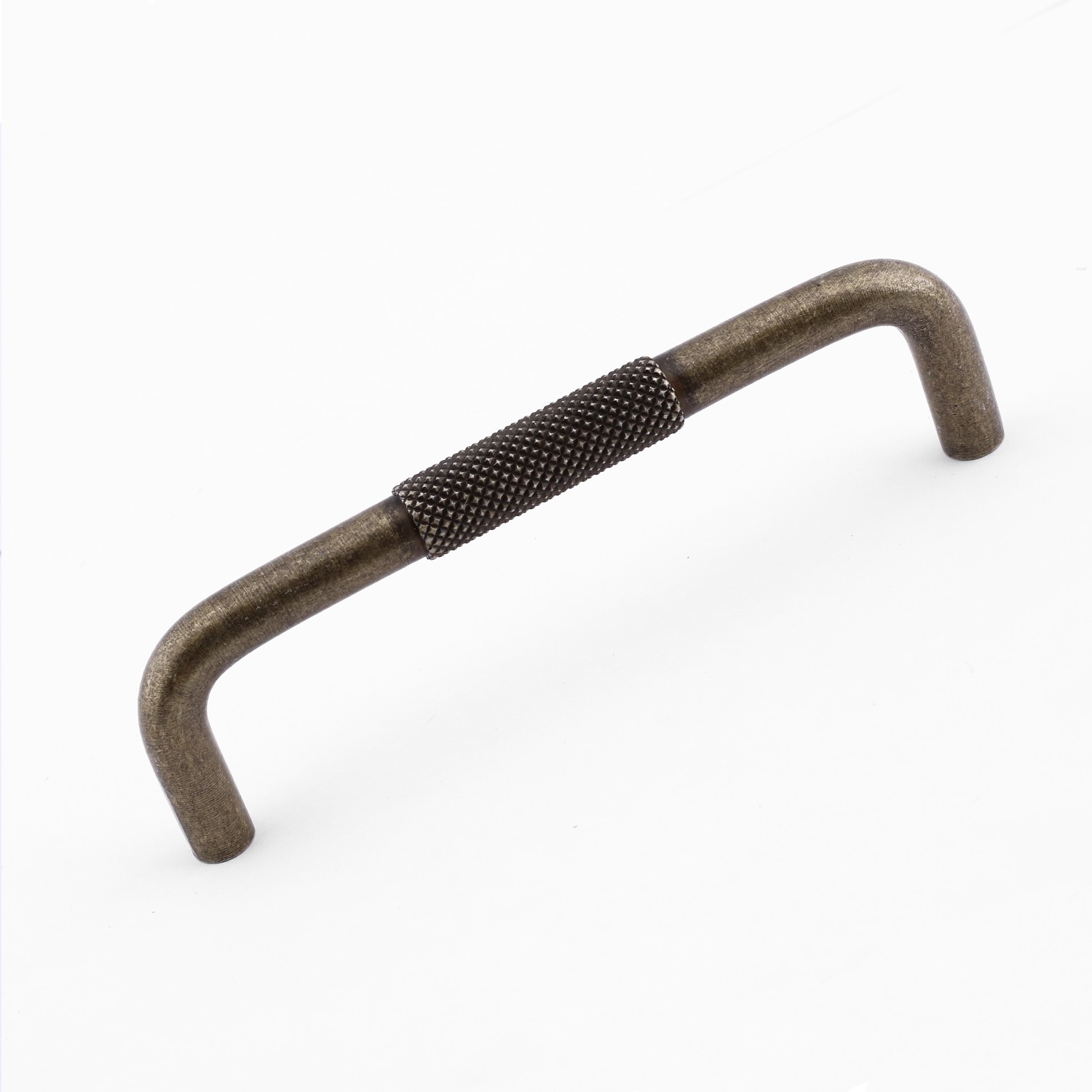 Tırtıklı Antik Sarı Metal Kulp 128 mm 12.8 cm Mobilya Çekmece Dolap Dolabı Modern Kapak Kulpları
