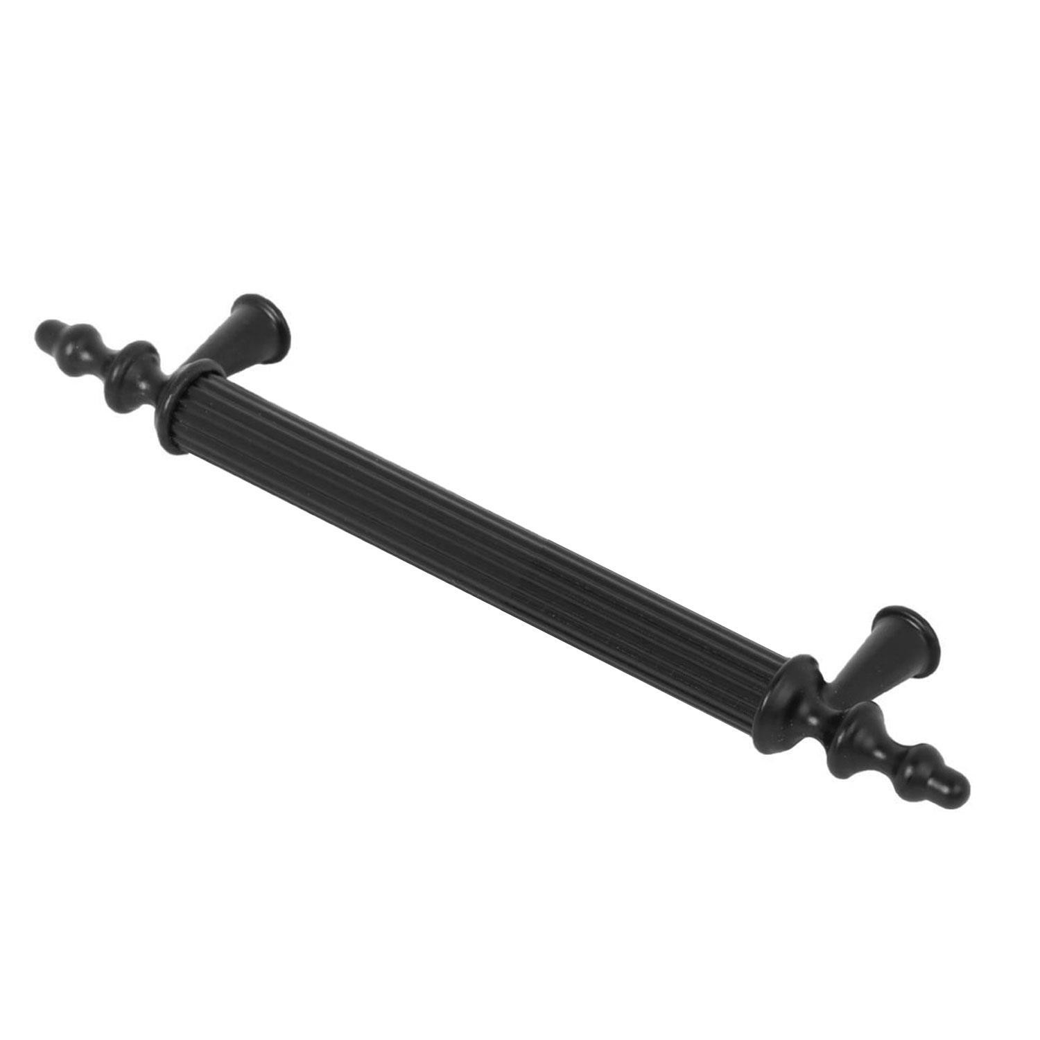 Polavit 96 Mm (SERT PLASTİK) Siyah Mobilya Çekmece Mutfak Dolap Dolabı Kulpu Kulbu Kulpları (5 ADET)
