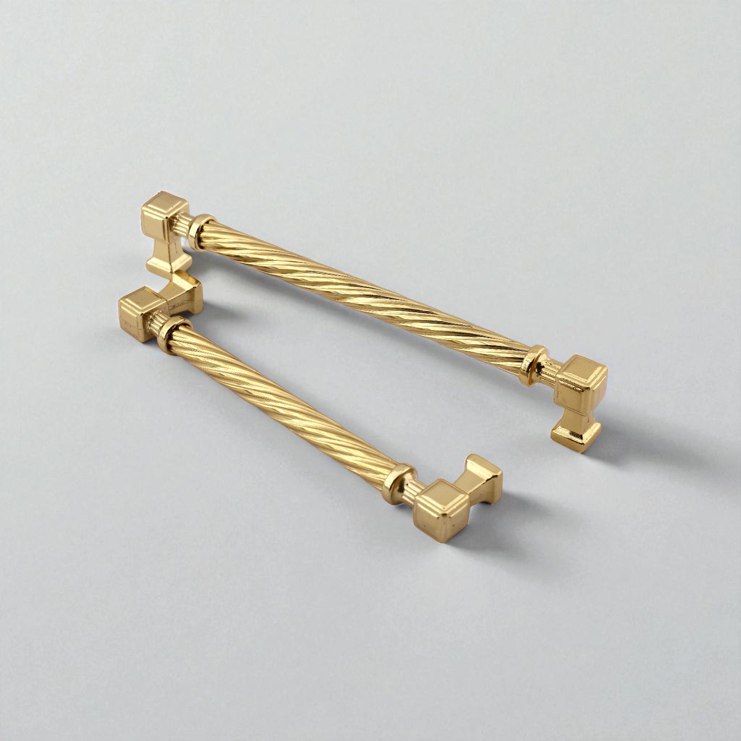 Burma Gold Altın Metal Kulp 160 mm Mobilya Çekmece Mutfak Dolabı Dolap Modern Kapak Kulbu Kulpları
