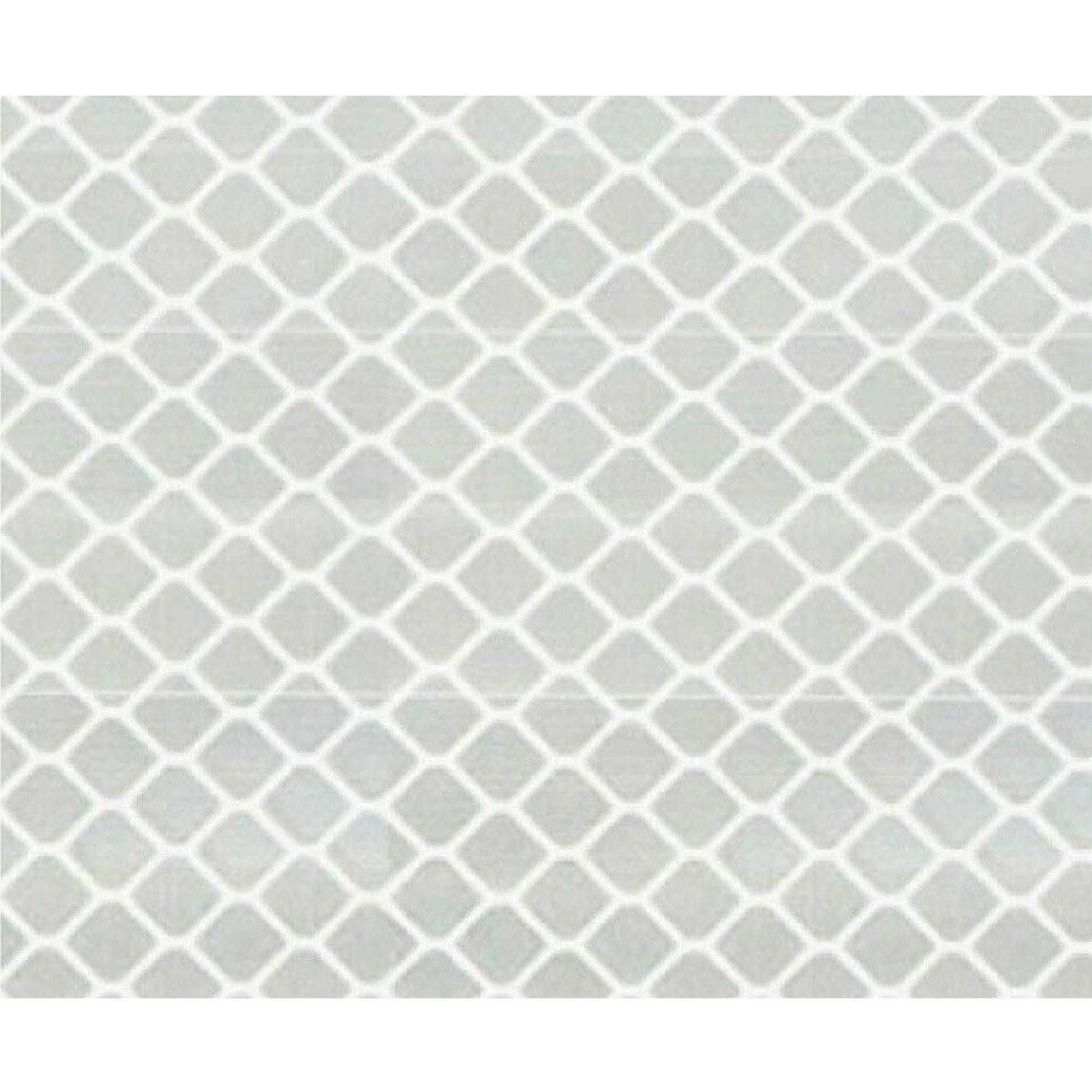 Reflektörlü Reflektif Fosforlu Şerit Bant Beyaz 4 cm 5 Metre Reflekte Bisiklet İkaz Bandı