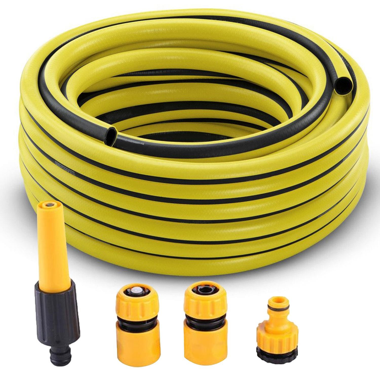 Garden Kid Bahçe Sulama Hortumu 1/2 Termo Plastik Hortum 30 Metre Hortum Seti