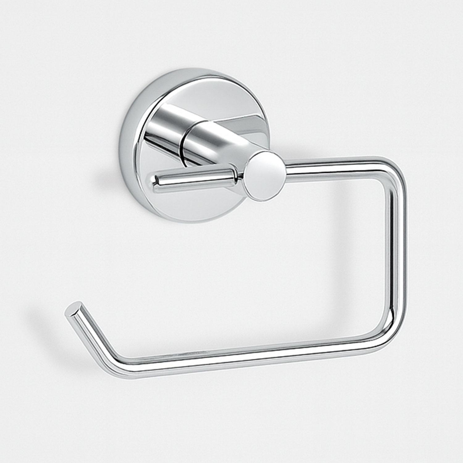 Gümüş Krom Kapaksız WC Kağıt Aparatı Vidalı Paslanmaz Metal Duvar Tuvalet Kağıtlık Banyo Aksesuarı