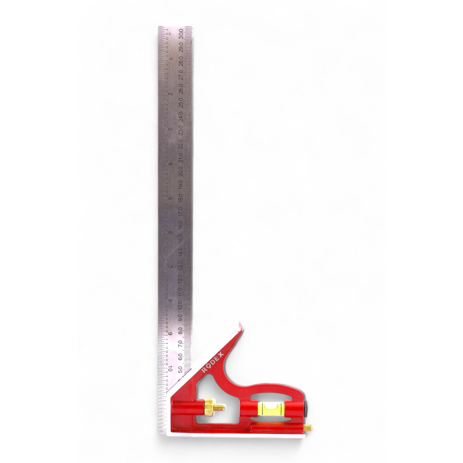 300 mm 30 cm Ayarlı Alüminyum Marangoz Gönye Metal Gövde Açılı Ölçüm Cetveli İnşaat Hassas Gönye