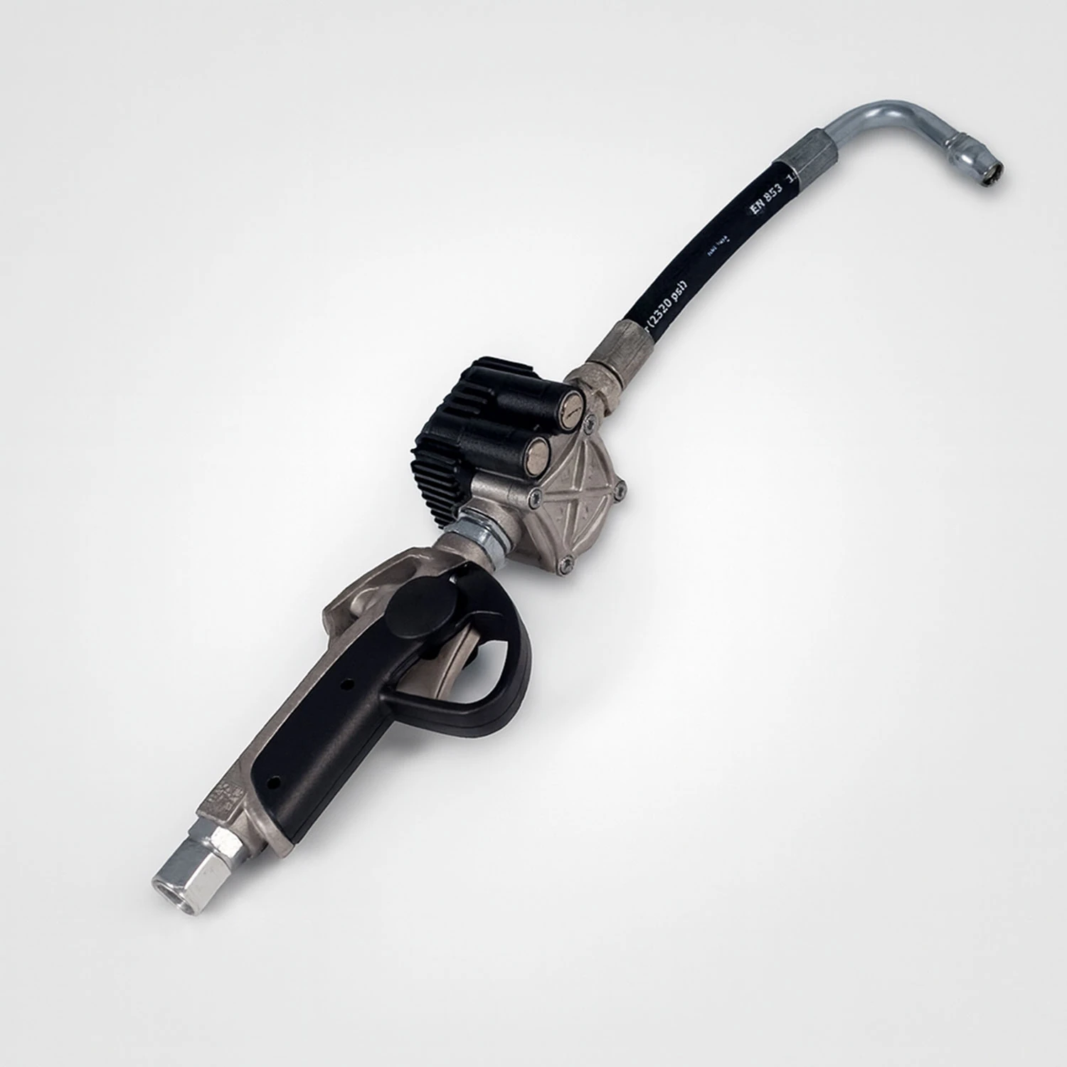 Dijital Sayaçlı Yağ Tabancası 1/2'' 70 Bar Motor Yağı Ölçüm ve Dolum Tabancası Yüksek Hassasiyetli