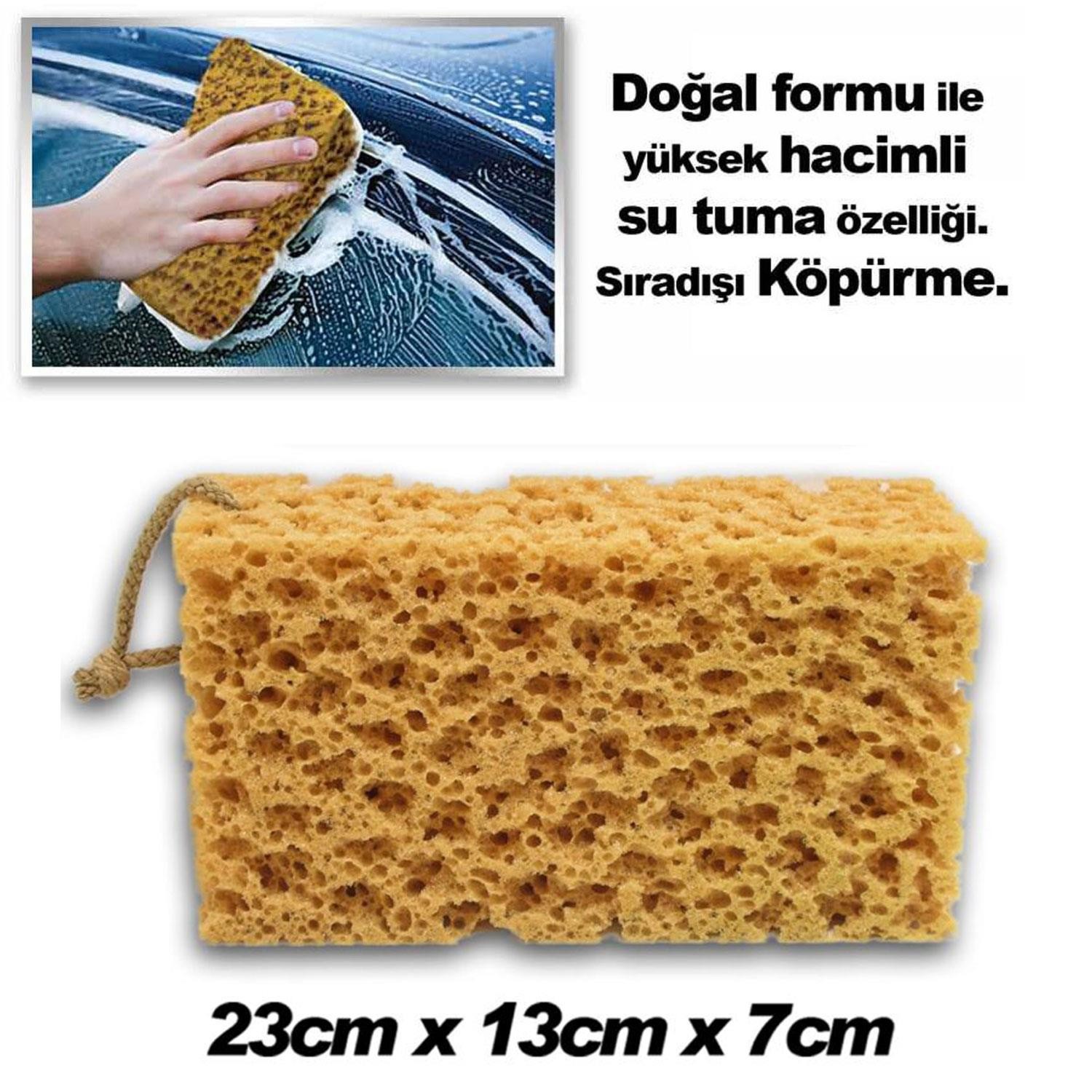 Oto Araç Yıkama Süngeri Jumbo Sünger 23x13x7 Cm Temizlik Bulaşık Süngeri