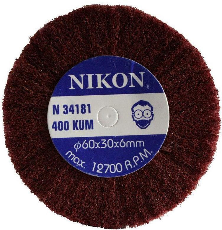 Nikon Saplı Mop Mob Keçe Zımpara 40-60 mm 80-120-240-320-400 Kum