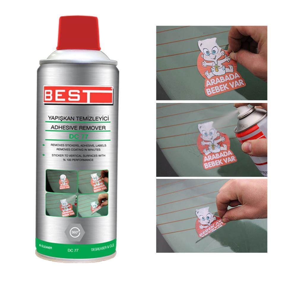 Best Sticker Folyo Yapışkan Temizleyici Sprey Dc-77 400 ml 