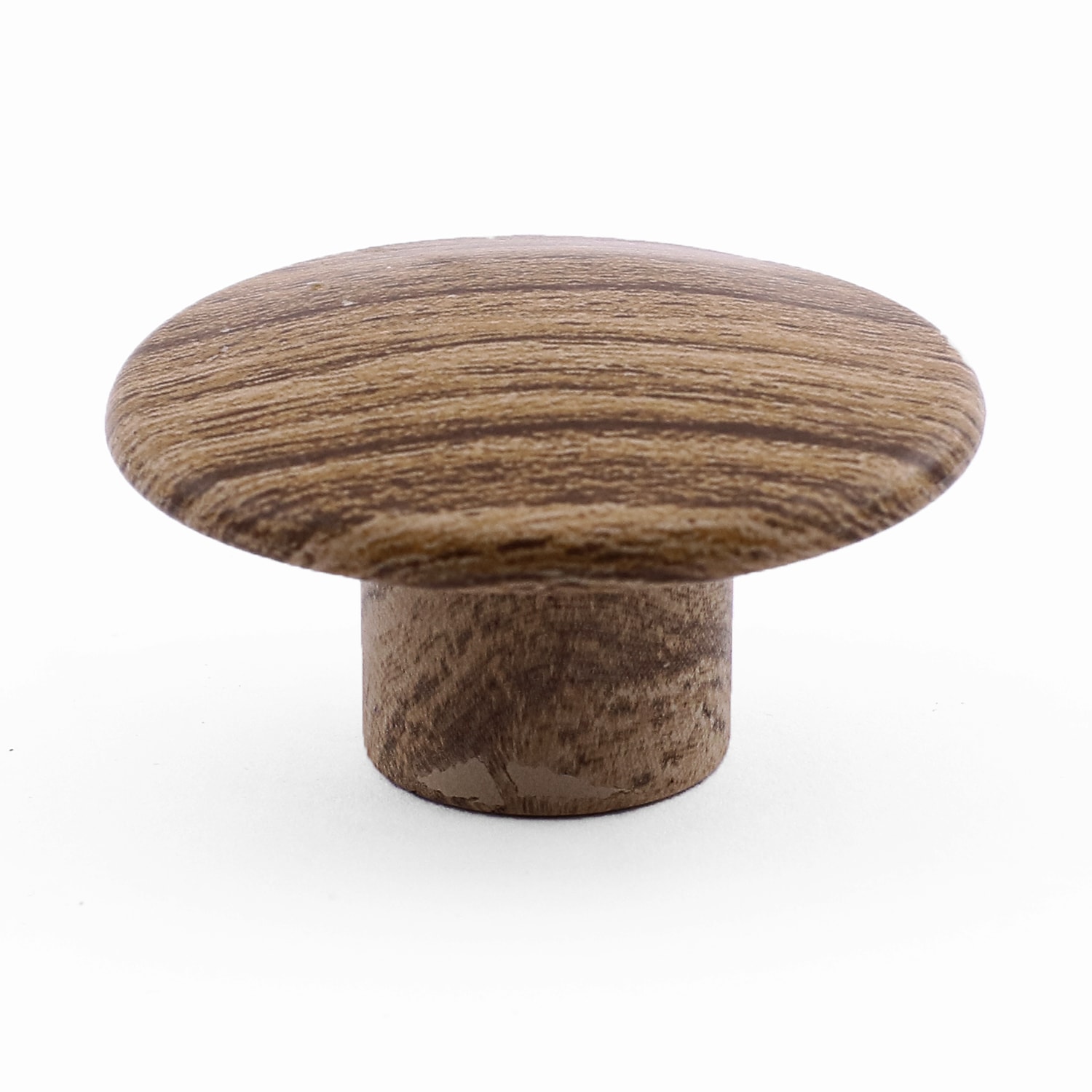 Tek Vidalı Bolina Dış Bükey Plastik Düğme Kulp Kubik Doğal Meşe Mobilya Dolap Çekmece Kulpu Kulbu