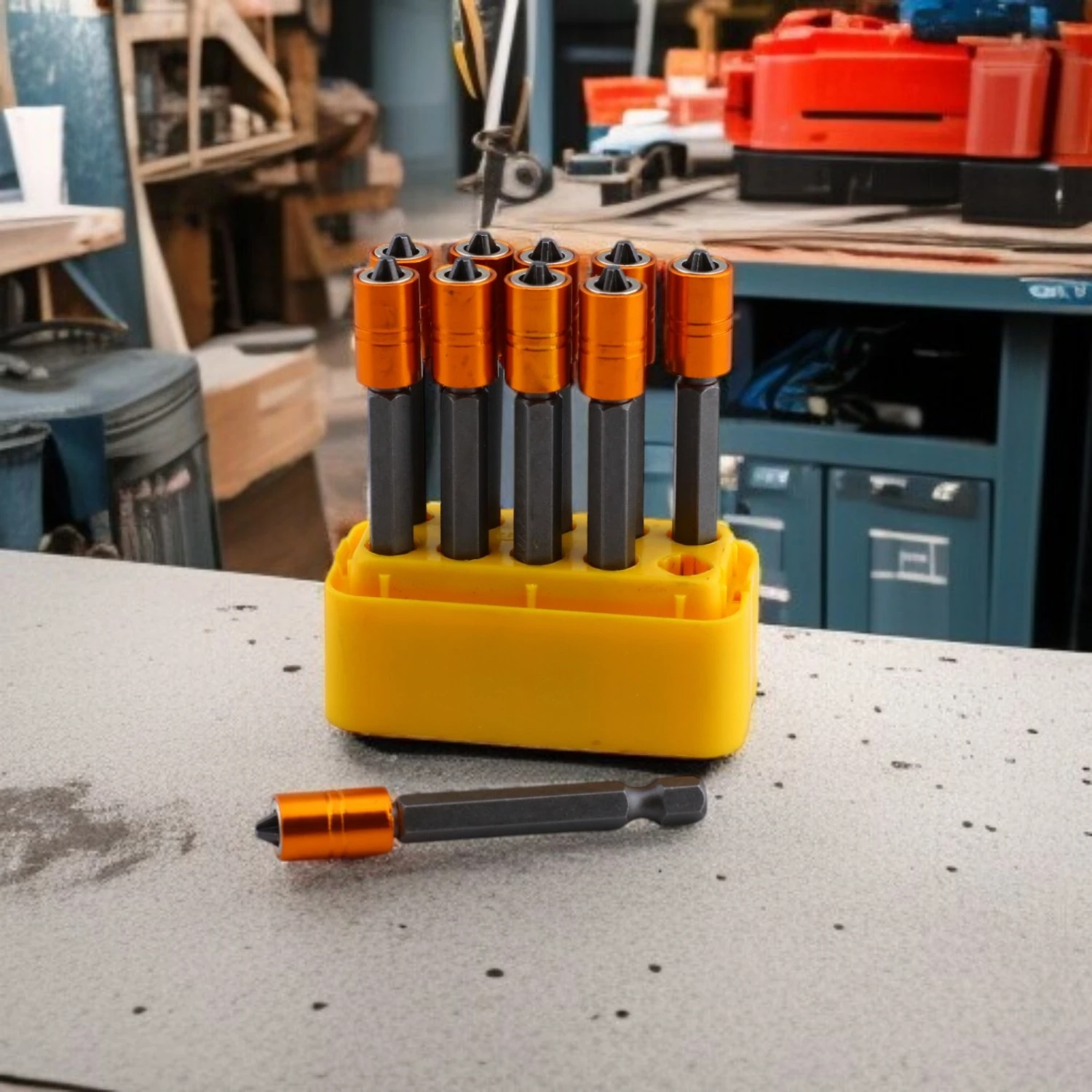 10 Adet Mıknatıslı Bits Uç PZ2 65 mm Renkli Vida Tutucu Sökme Yıldız Matkap Vidalama Ucu S2 Çeliği